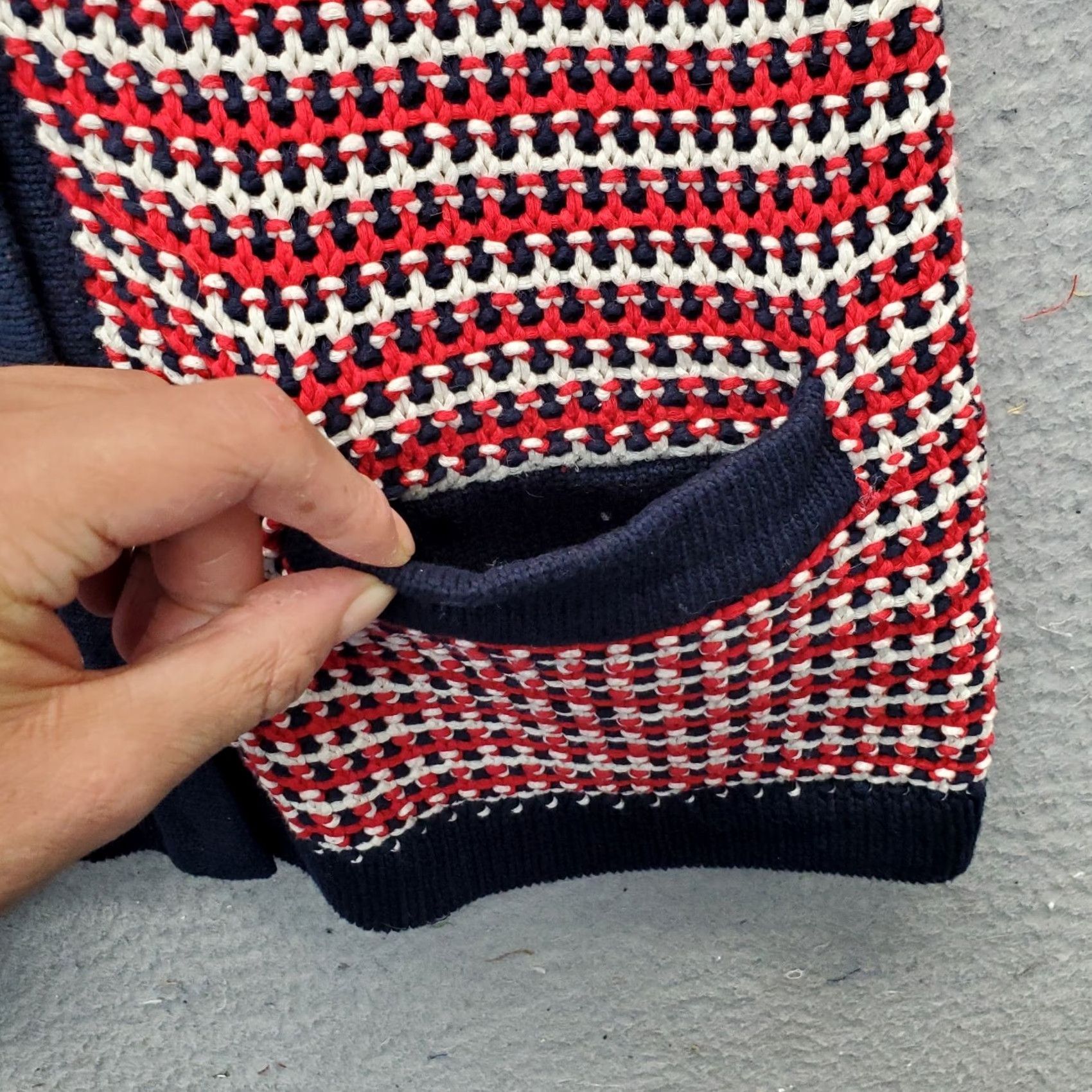 Talbots Talbots Cardigan Sweater Womens Petite Small Multicolor Knitted Striped Button Front Size S / US 4 / IT 40 - 4 Thumbnail