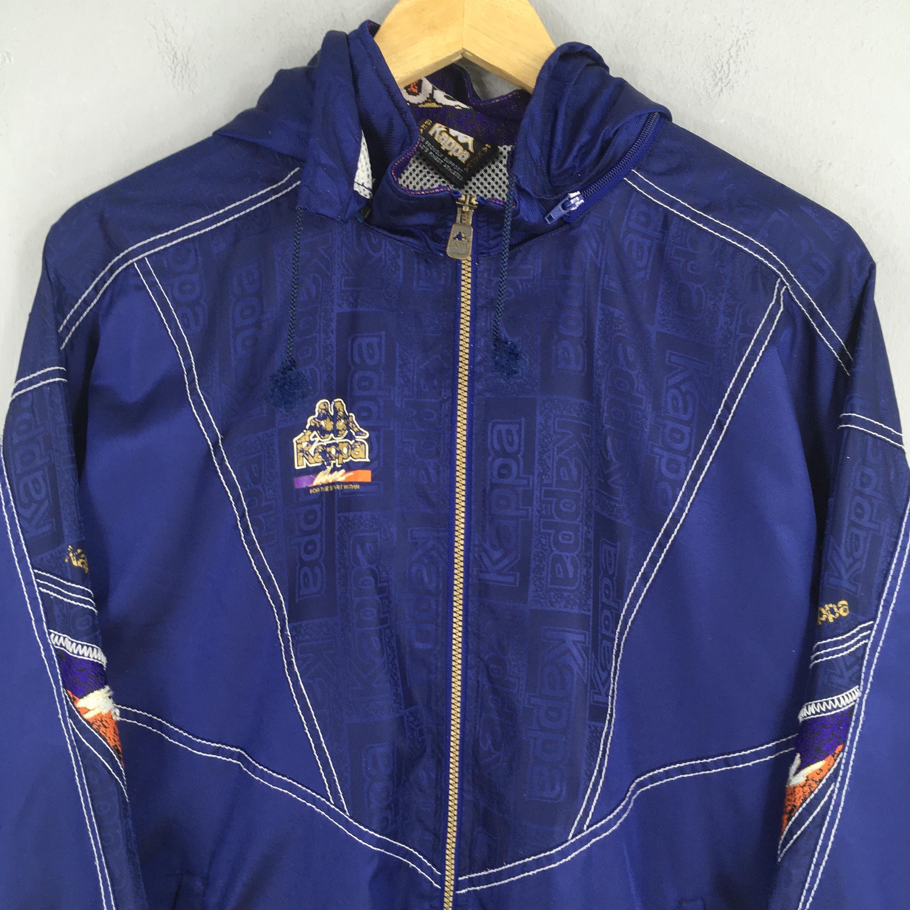 Kappa Vintage 90s Kappa Italia Hoodie Jacket Medium Size US M / EU 48-50 / 2 - 2 Thumbnail