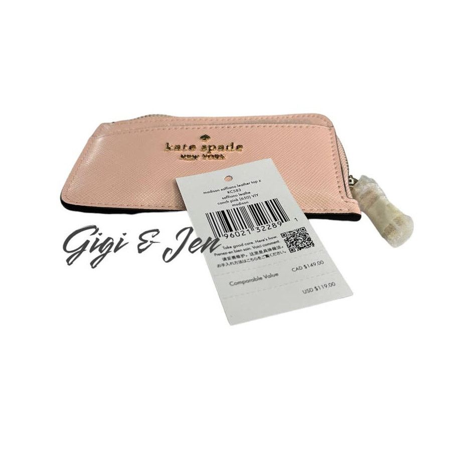 Kate Spade Kate Spade Madison Saffiano Leather Card Case / Holder Size ONE SIZE - 4 Thumbnail
