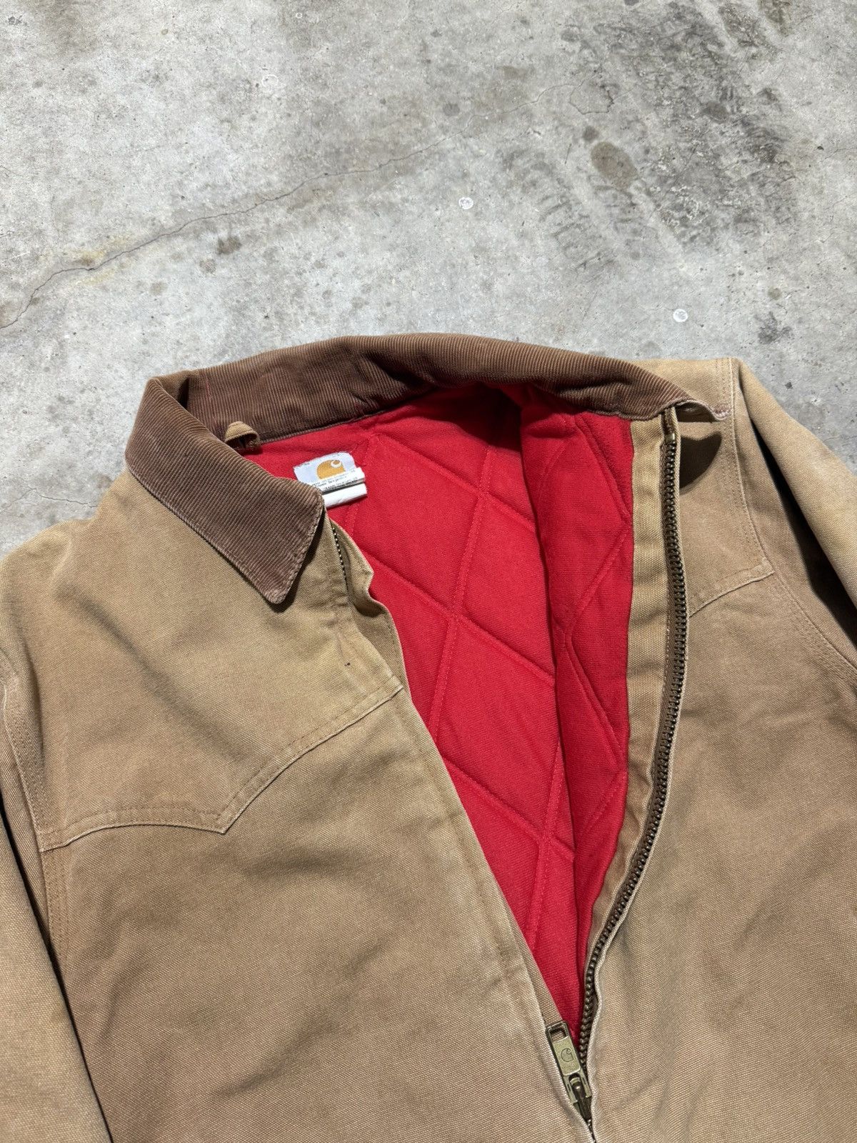 Carhartt 1993 Brown Carhartt Santa Fe Jacket J13 Size US XL / EU 56 / 4 - 3 Thumbnail