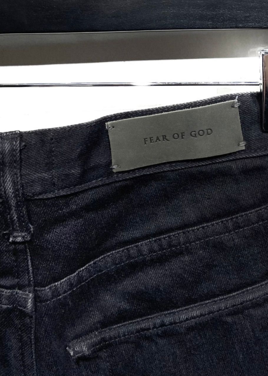 Fear of God Fear Of God Fourth Collection Black Distressed Jeans Size US 28 / EU 44 - 4 Thumbnail