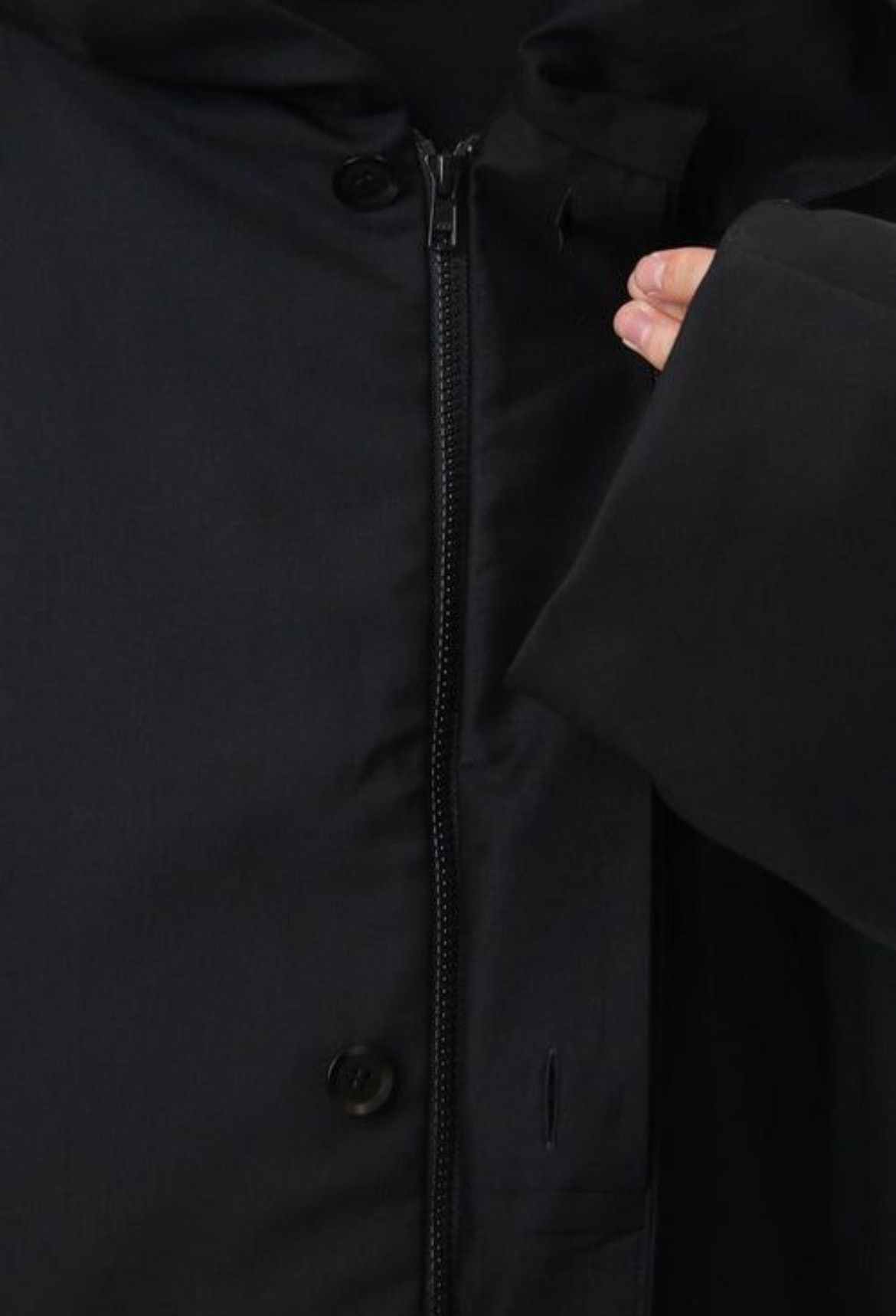 Ground Y AW17 Cloak Hooded Outwear Size US L / EU 52-54 / 3 - 4 Thumbnail