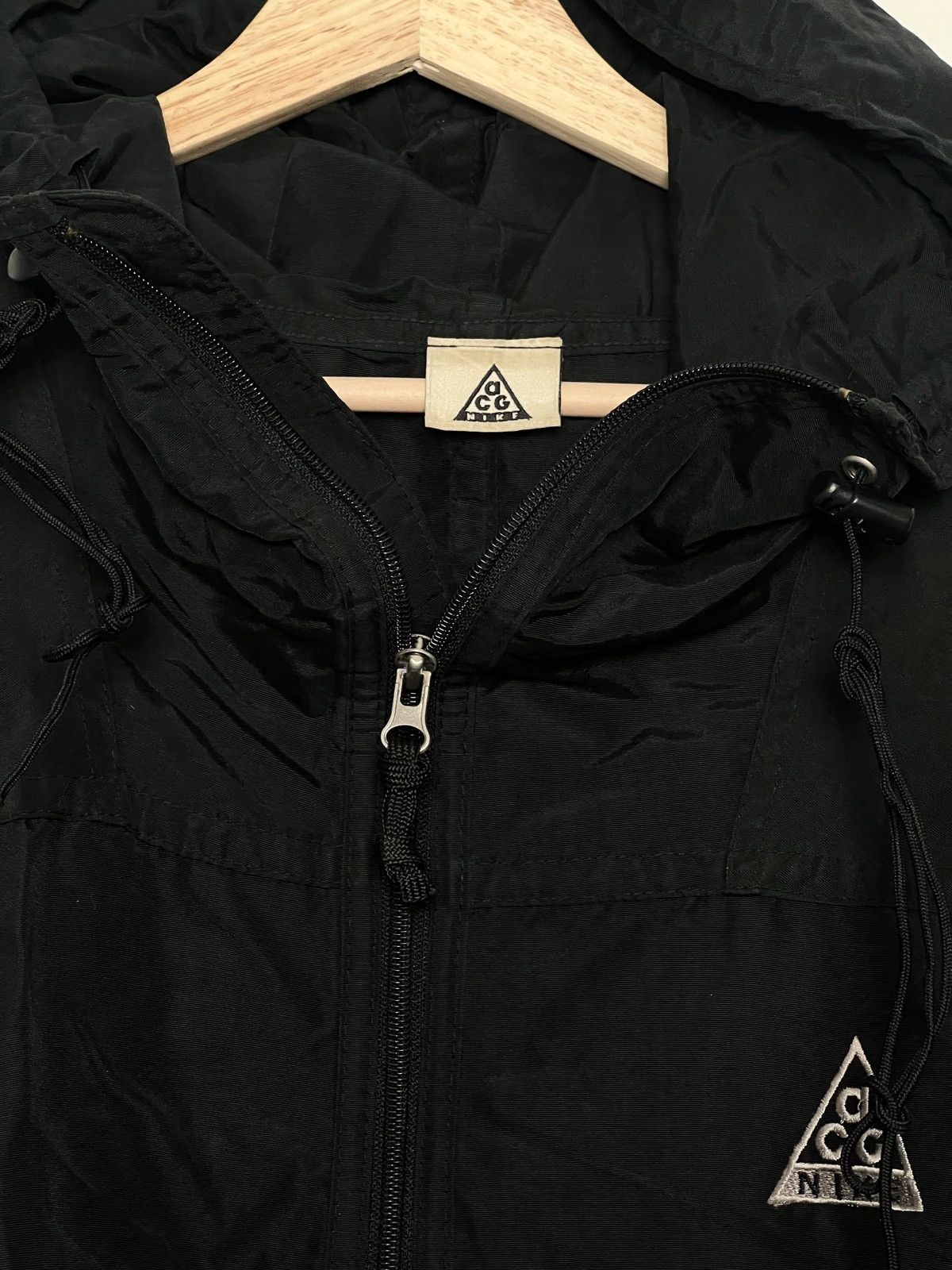 Nike ACG 1990s vintage Nike ACG 1/4 zip Anorak jacket Size US L / EU 52-54 / 3 - 3 Thumbnail