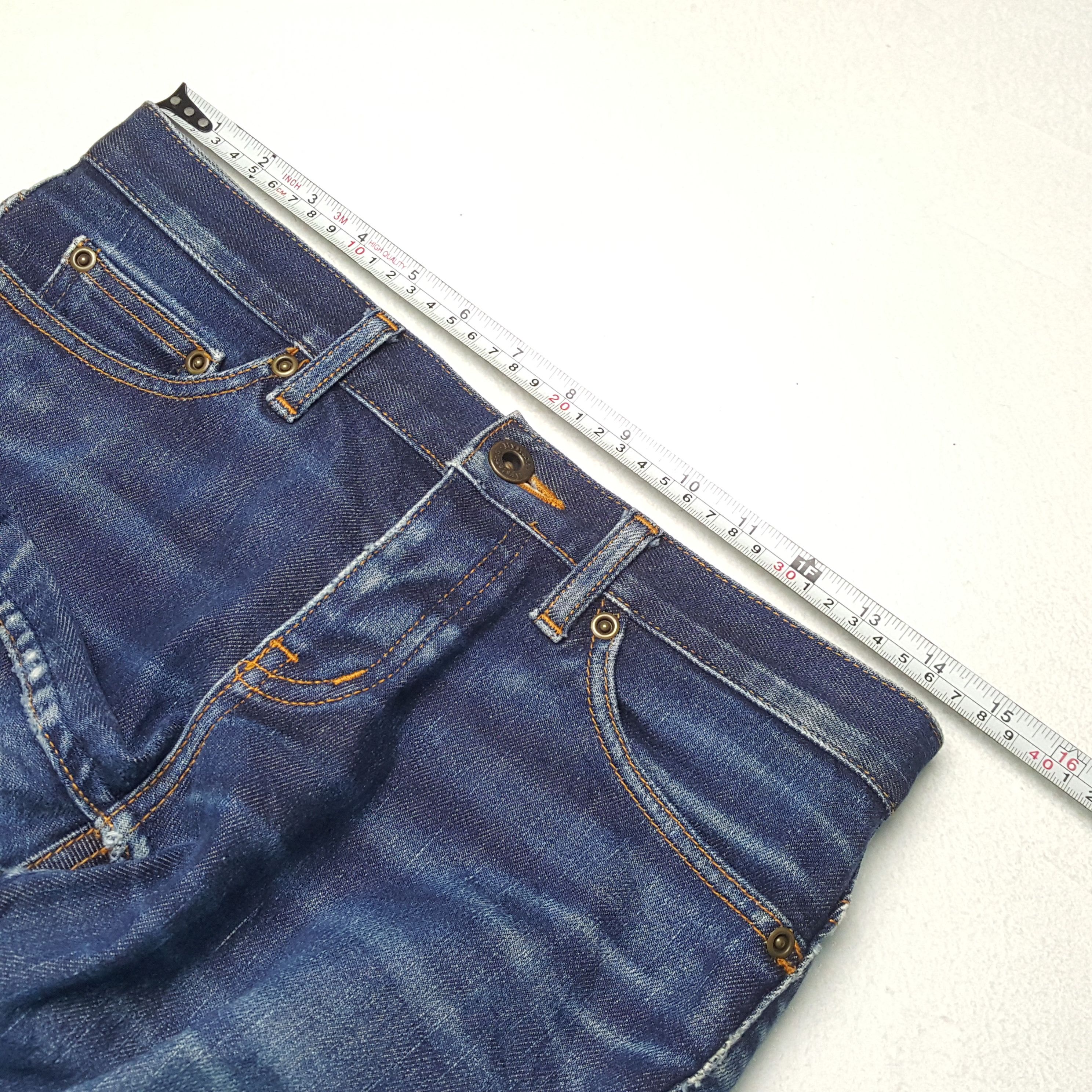 Hysteric Glamour × Japanese Brand × Vintage HYSTERIC GLAMOUR Japanese Brand Custom Art Style Jeans Size 29" - 7 Thumbnail