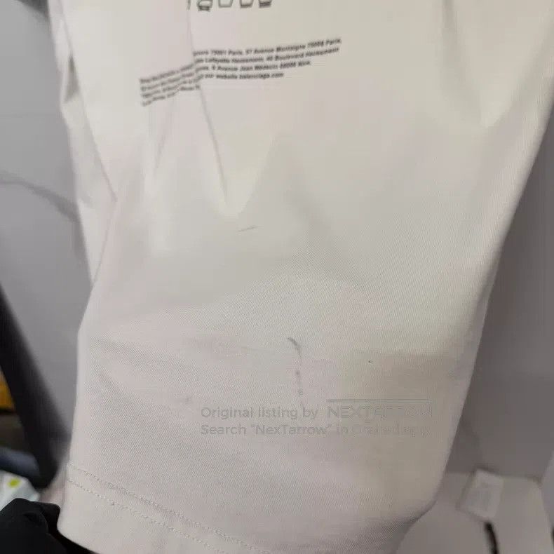 Balenciaga Balenciaga Off-White Short Sleeve Size US XXS / EU 40 - 8 Thumbnail