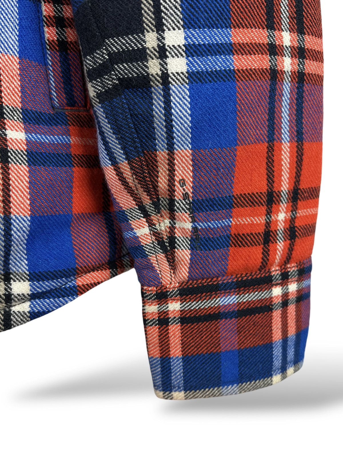 G-Star G-Star Raw Forest Quilted Overshirt L/S Acrylic Wool Jacket Size US L / EU 52-54 / 3 - 5 Thumbnail