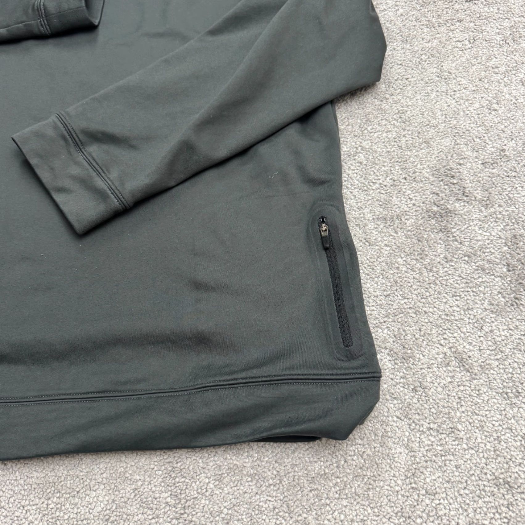 Nike Nike Dri-Fit Hoodie Mens Large Gray Sweatshirt Zip Fleece Activewear Size US L / EU 52-54 / 3 - 4 Thumbnail