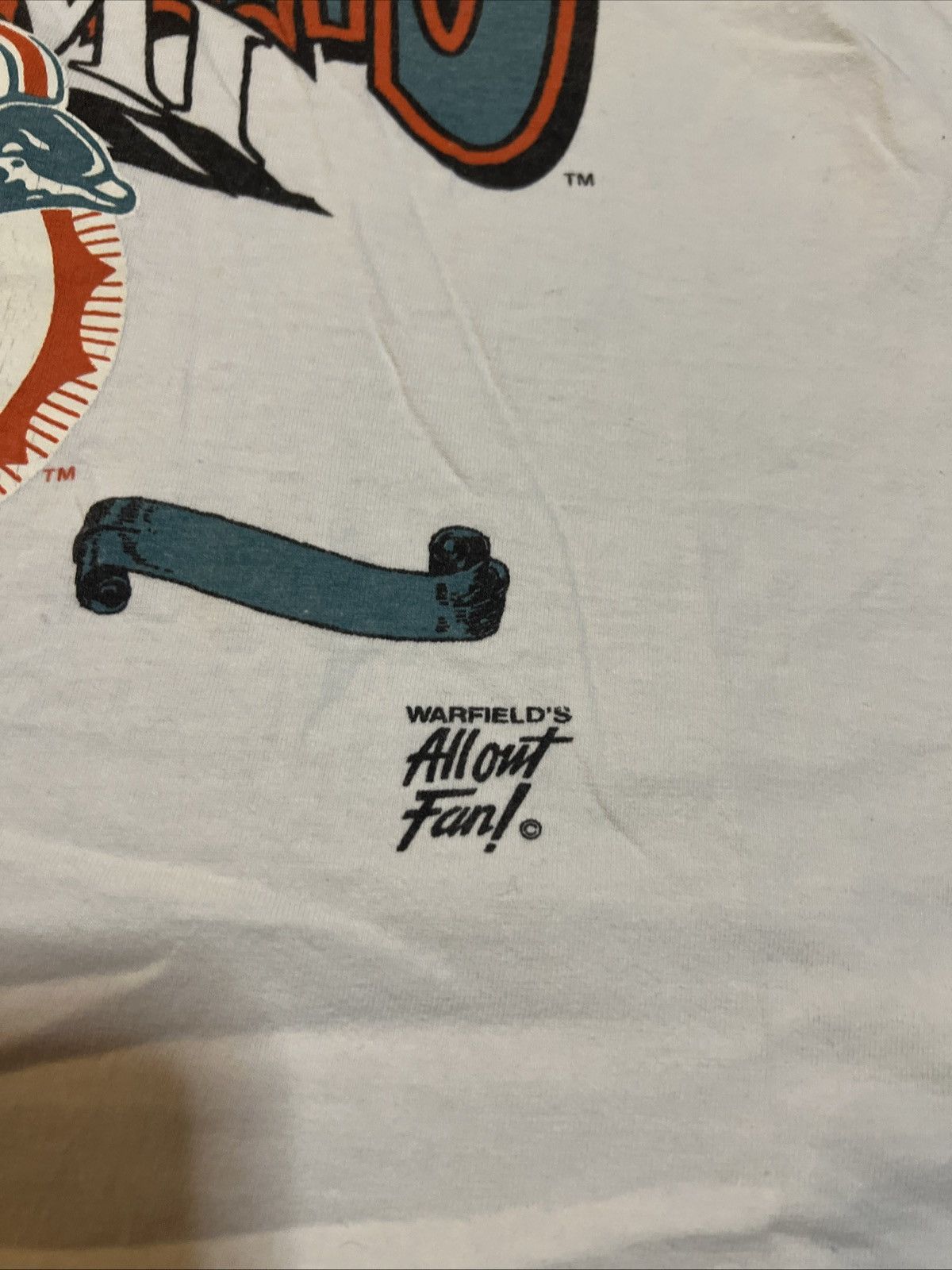 NFL Vintage Miami Dolphins True Fan Shirt Mens NFL Helmet Logo Size US L / EU 52-54 / 3 - 4 Thumbnail