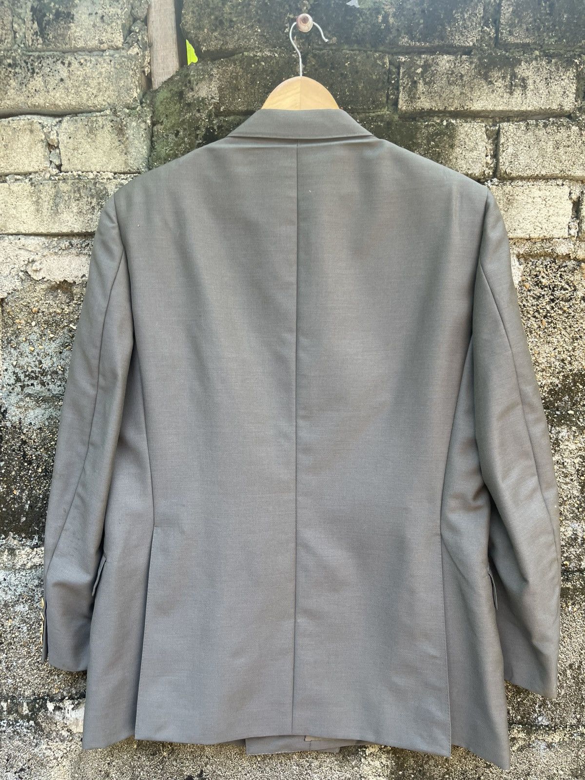 Burberry Vintage Burberry Gold Button Double-Breasted Blazer Jacket Size US M / EU 48-50 / 2 - 2 Thumbnail