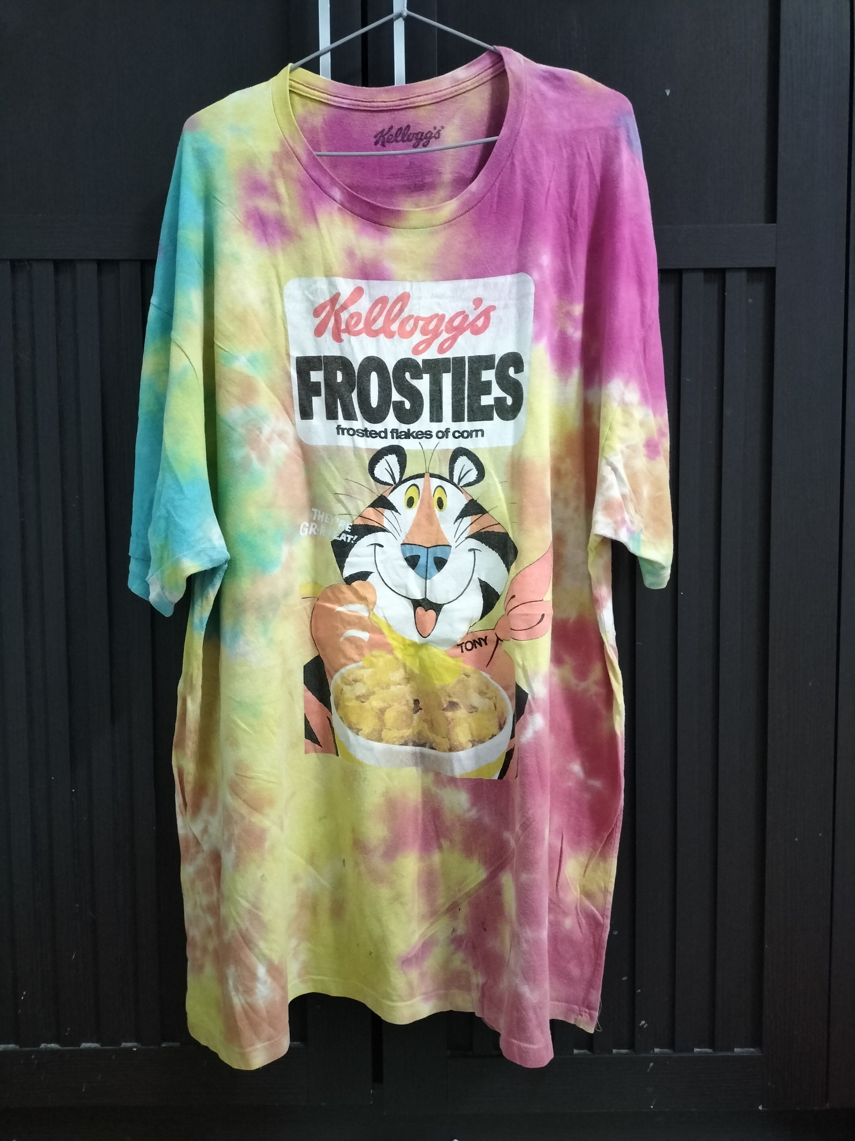 Cartoon Network Kellogg's Frosties Tye Dye T shirt food commercial big size Size US XXL / EU 58 / 5 - 1 Thumbnail