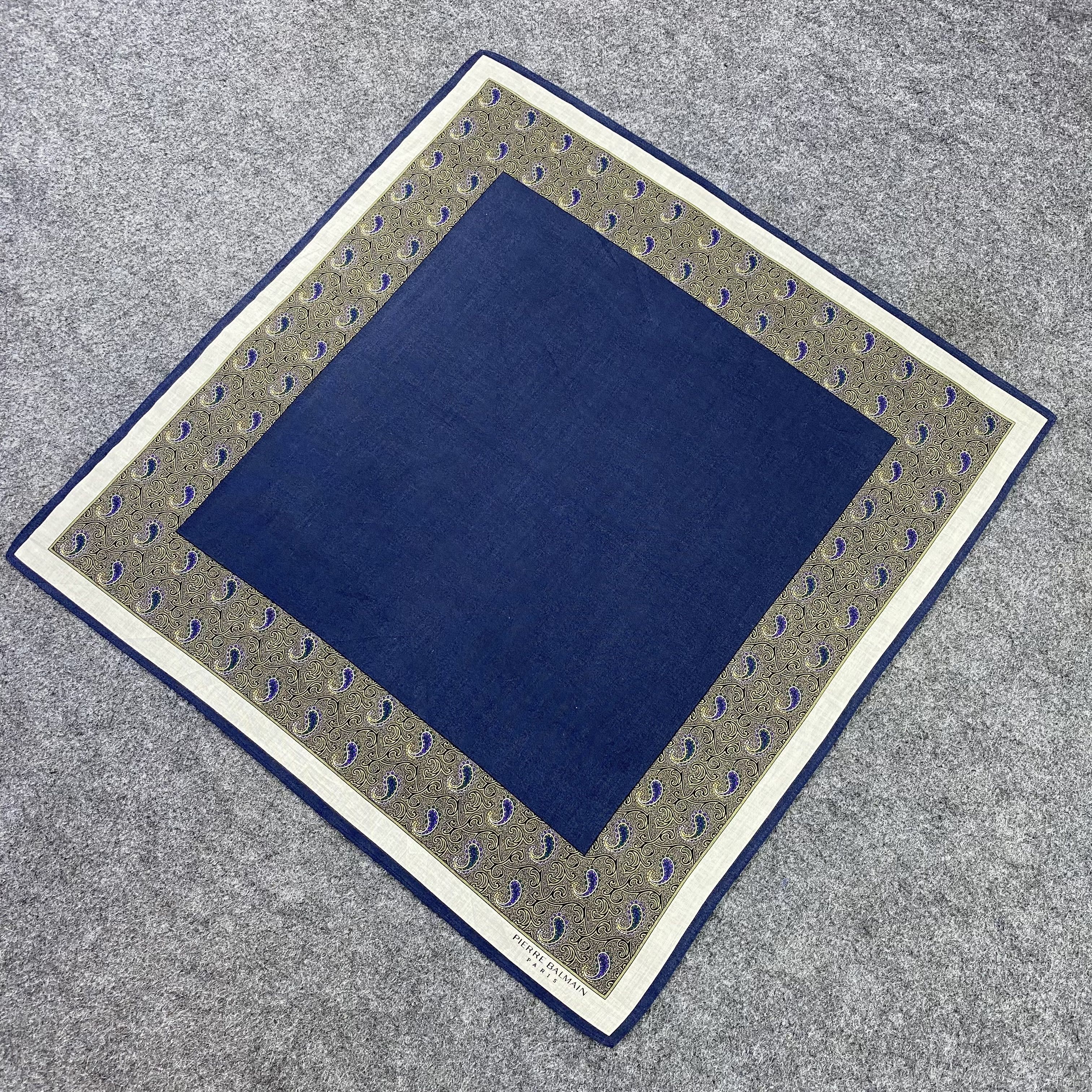 Pierre Balmain Pierre Balmain Handkerchief / Bandana / Neckerchief -B847 Size ONE SIZE - 4 Thumbnail
