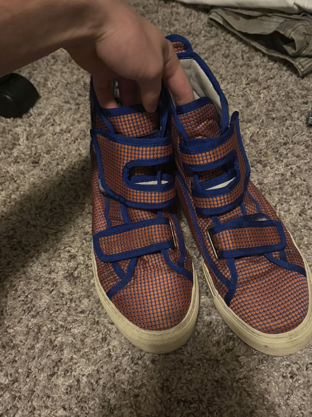 Raf Simons Super rare vintage raf simpns strap high tops Size US 8.5 / EU 41-42 - 5 Thumbnail