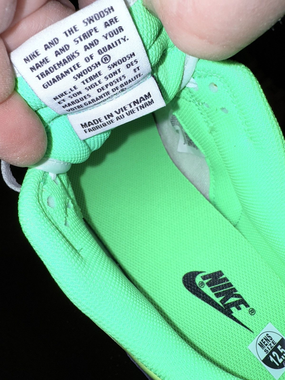 Nike Nike Dunk Low SE “Splash Volt” NEW w/ Box! glow-in-the-dark! Size US 12.5 / EU 45-46 - 16 Thumbnail