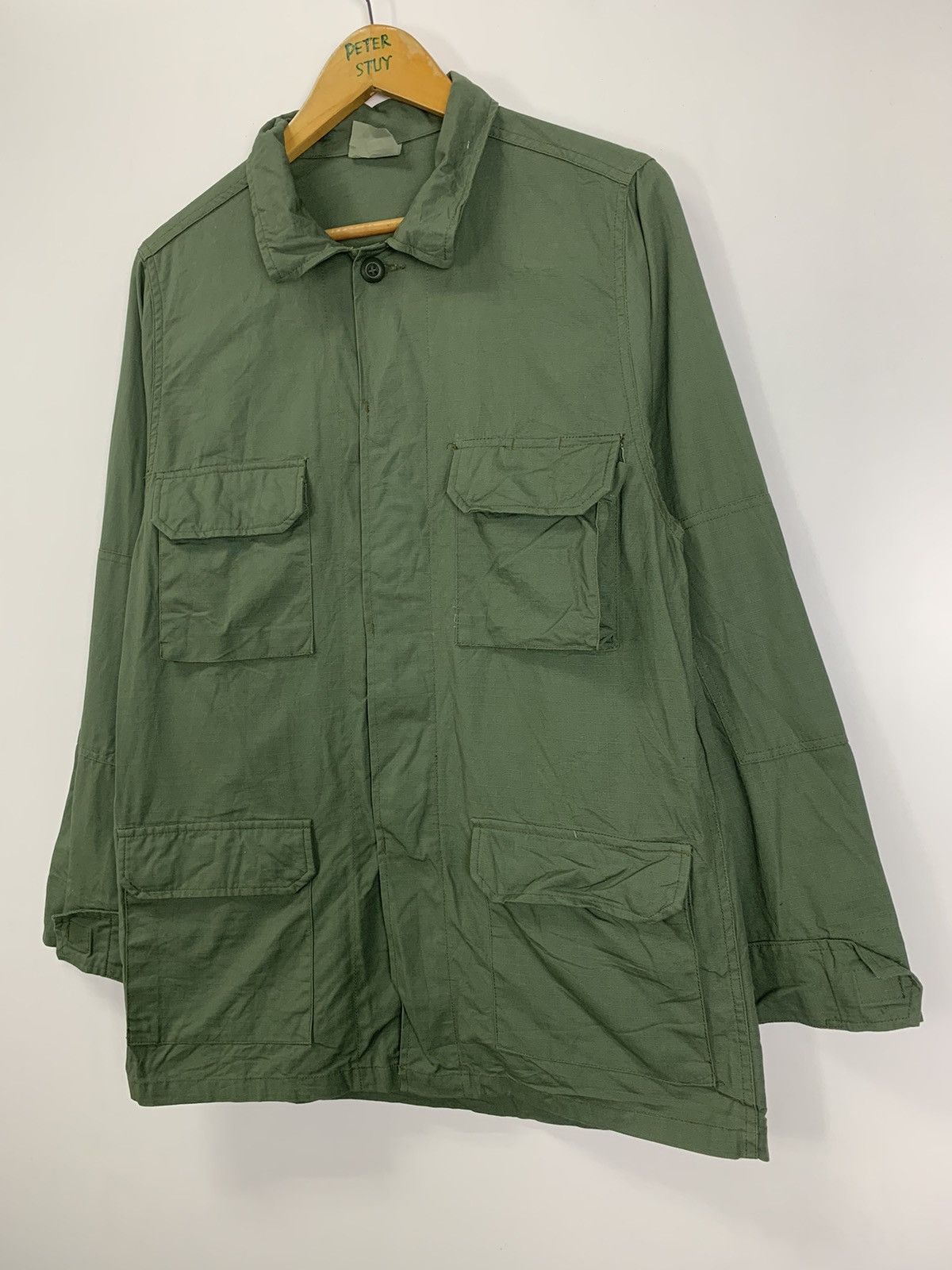 Field & Stream × Vintage Vintage 90s Military Field Jacket Size US S / EU 44-46 / 1 - 7 Thumbnail