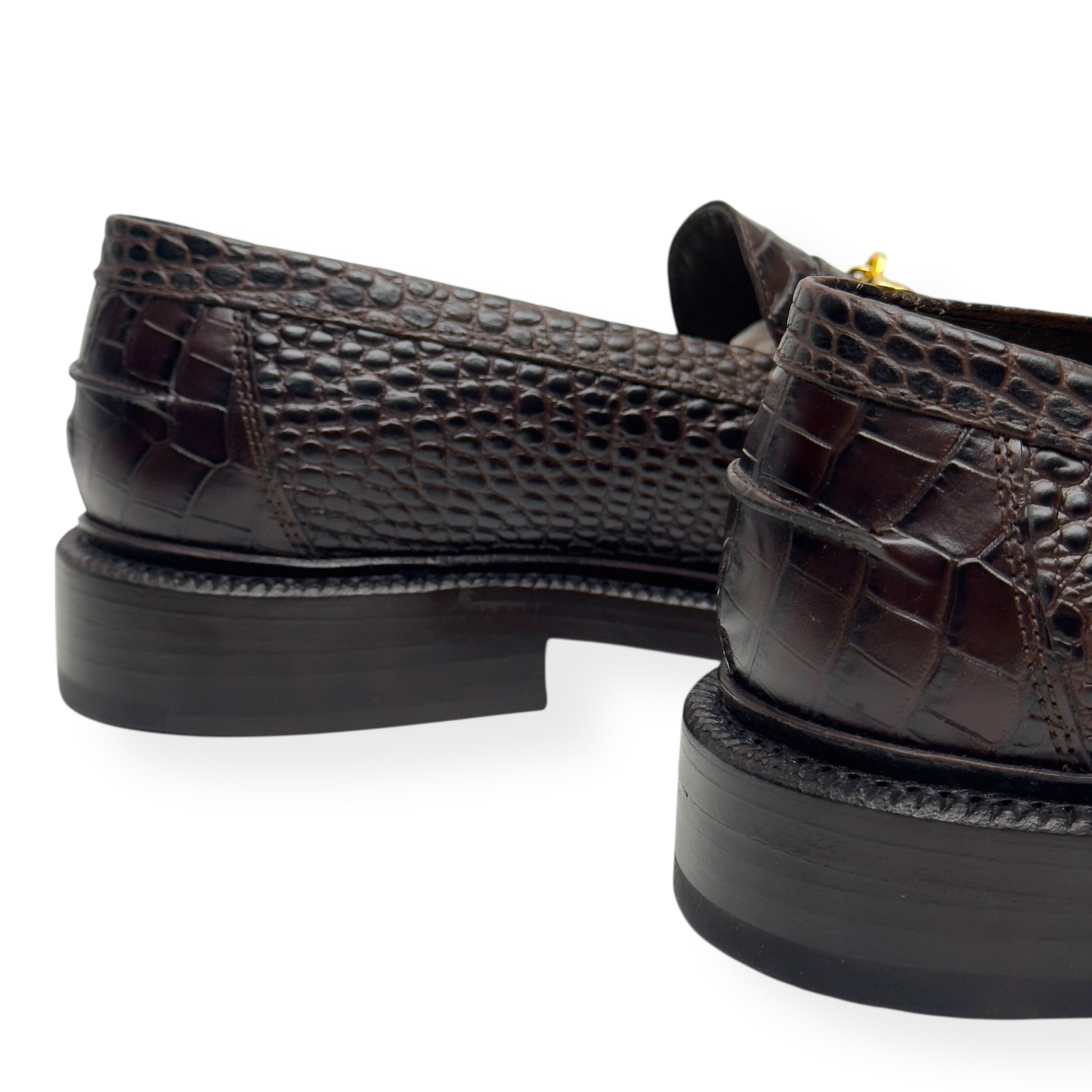 Blackstock & Weber BLACKSTOCK & WEBER THE MASON HORSE BIT LOAFER WALNUT US6 Size US 6 / EU 39 - 11 Thumbnail