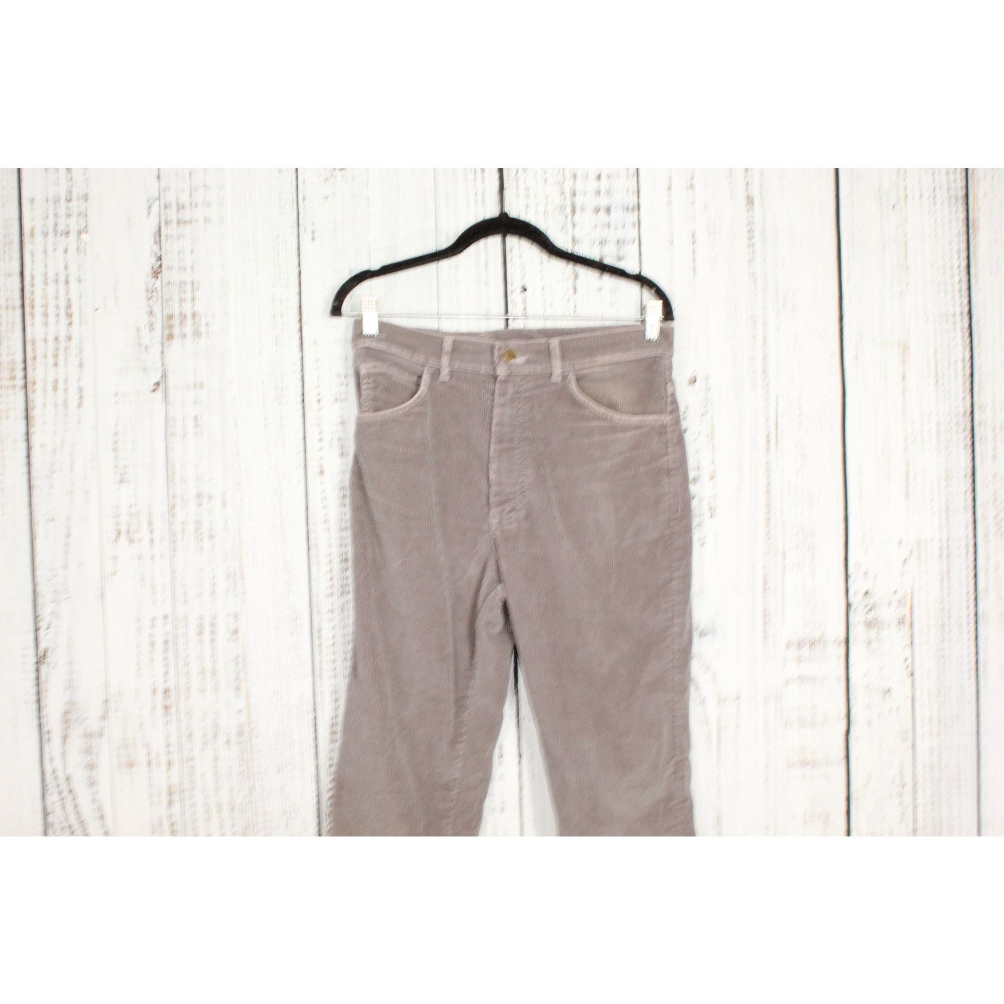 L.L. Bean Vintage L.L.Bean Gray Corduroy Straight Pants 30x34 Size US 30 / EU 46 - 2 Thumbnail