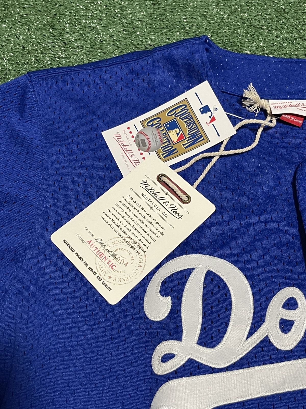 Mitchell & Ness Mitchell & Ness Los Angeles Dodgers Jersey Men Blue Size US M / EU 48-50 / 2 - 3 Thumbnail