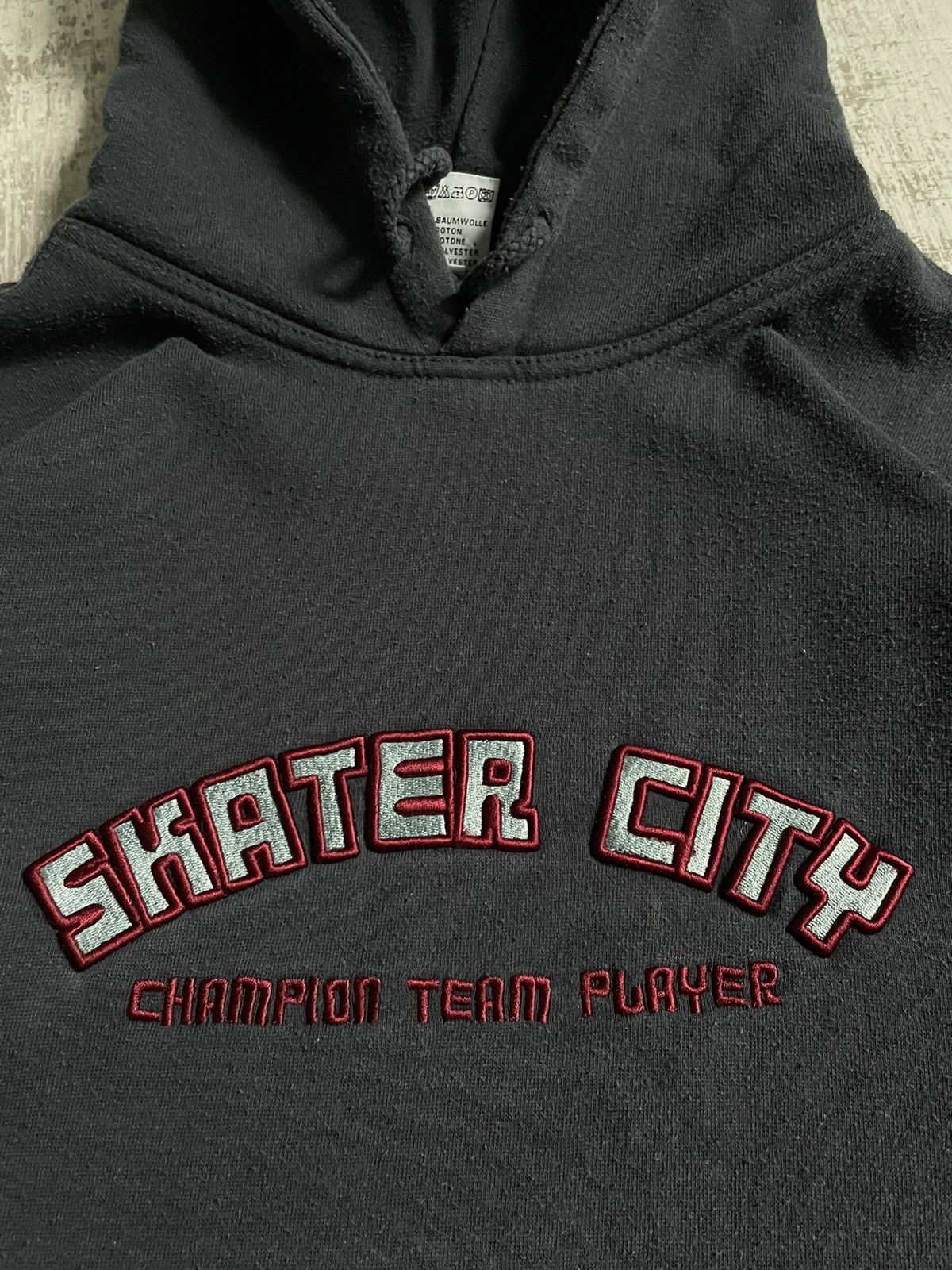 Other Vintage Skater City 90’s Fade Hoodie Boxy Fit RARE Size US L / EU 52-54 / 3 - 4 Thumbnail