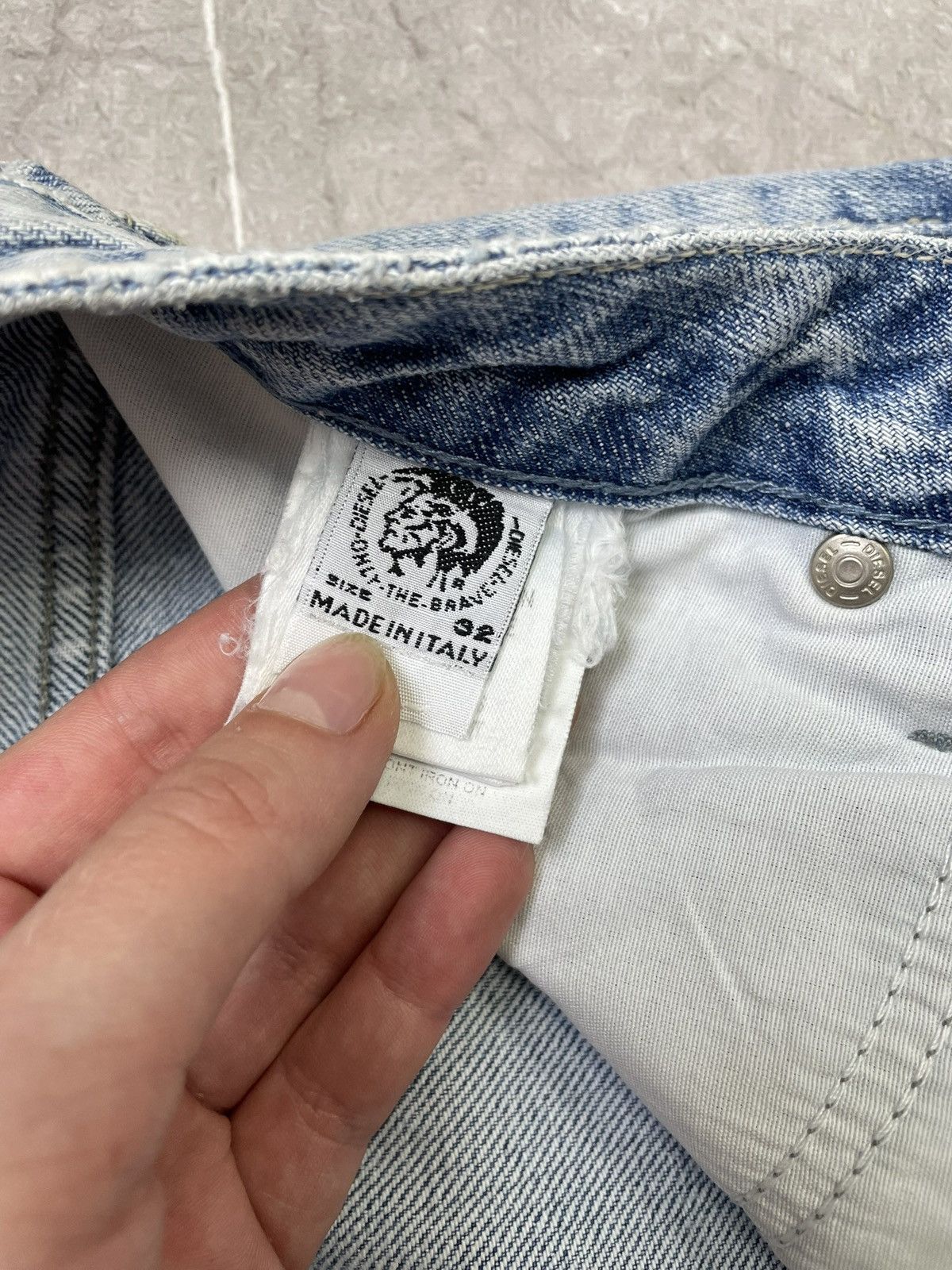 Diesel Diesel distressed jeans pants flared y2k archive hype Size US 32 / EU 48 - 8 Thumbnail