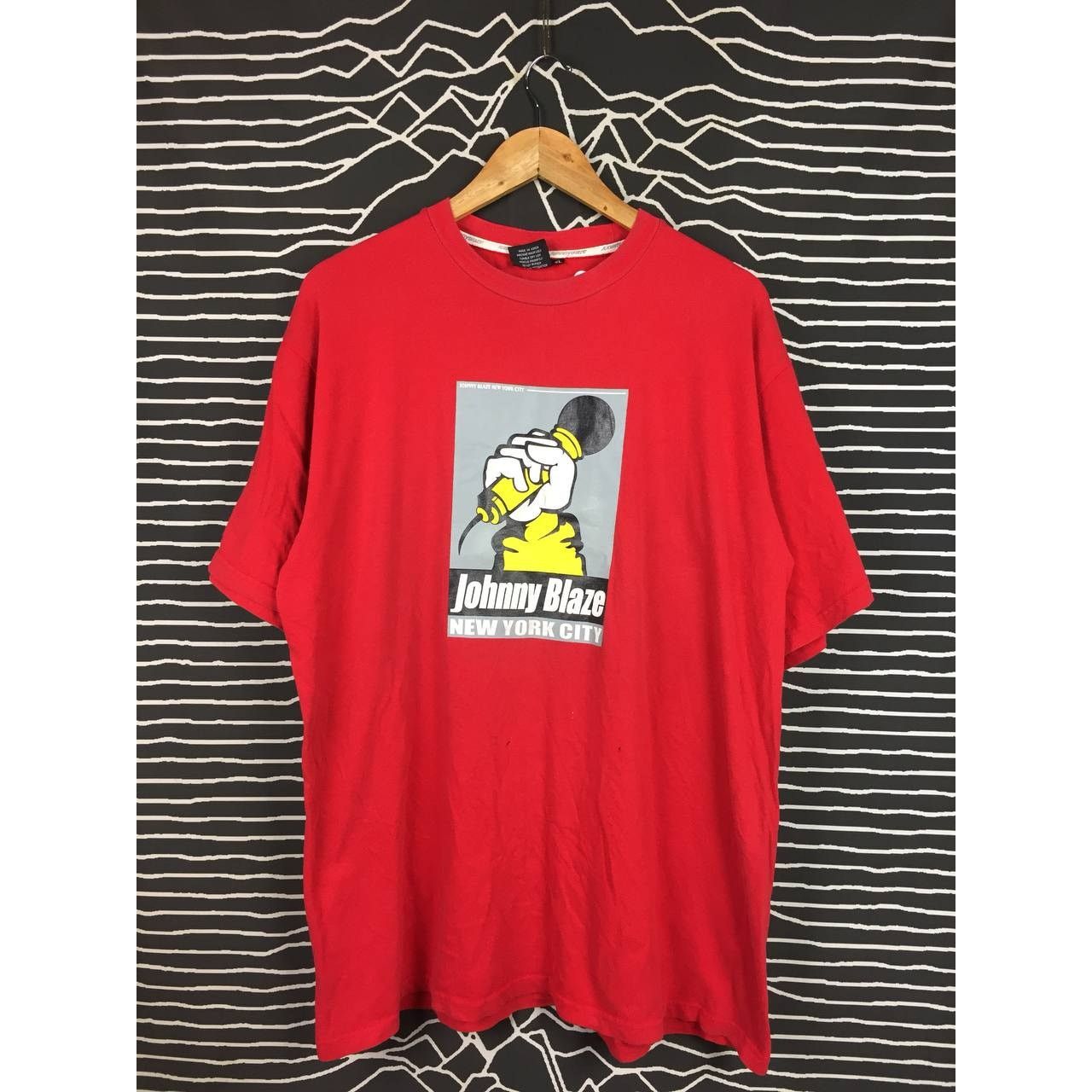 Rap Tees Vtg 90s Johnny Blaze New York City Methodman Wutang Clan Tee Size US XL / EU 56 / 4 - 1 Thumbnail