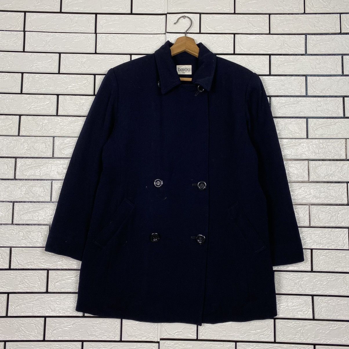 Issey Miyake 📌Button Chore Wool Jacket Baiou Bis Made in Japan Size US M / EU 48-50 / 2 - 2 Thumbnail