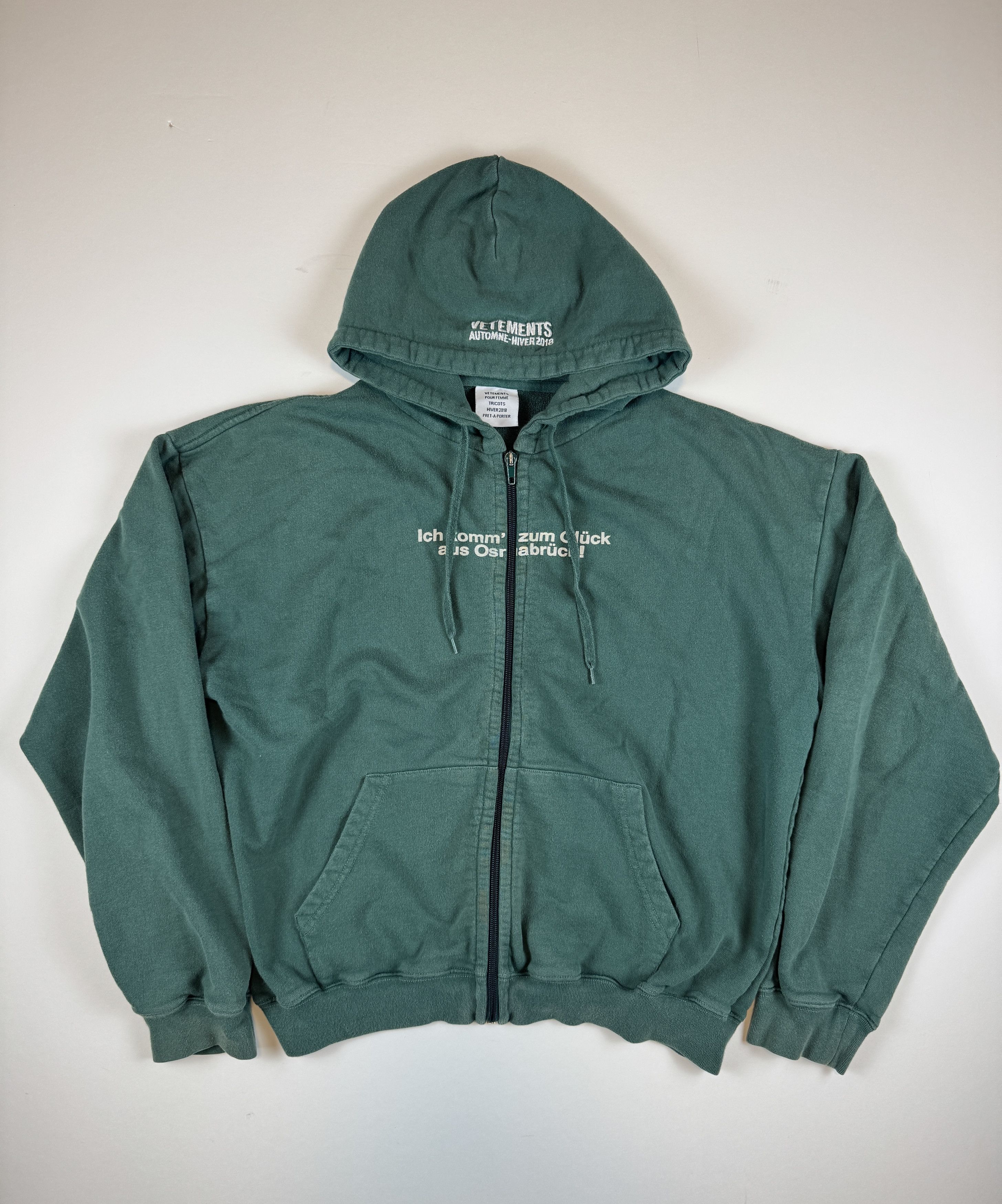 グランド牧場 セレクトセール Vetements Vetements Embroidered I'm Probably Lying Hoodie トップス