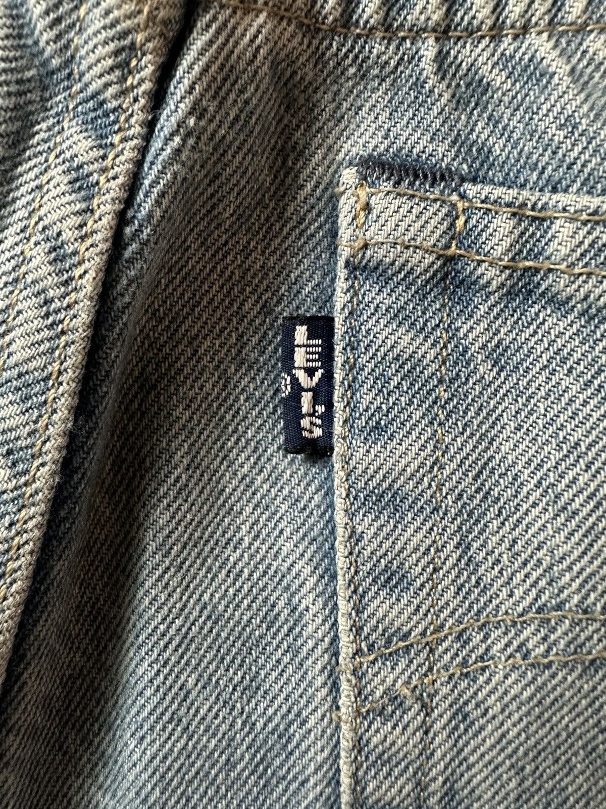 Levi's × Levi's Made & Crafted × Levi's Vintage Clothing SUPER RARE VINTAGE LEVI'S MADE & CRAFTED BLUE TAB 501 DENIM Size US 30 / EU 46 - 4 Thumbnail