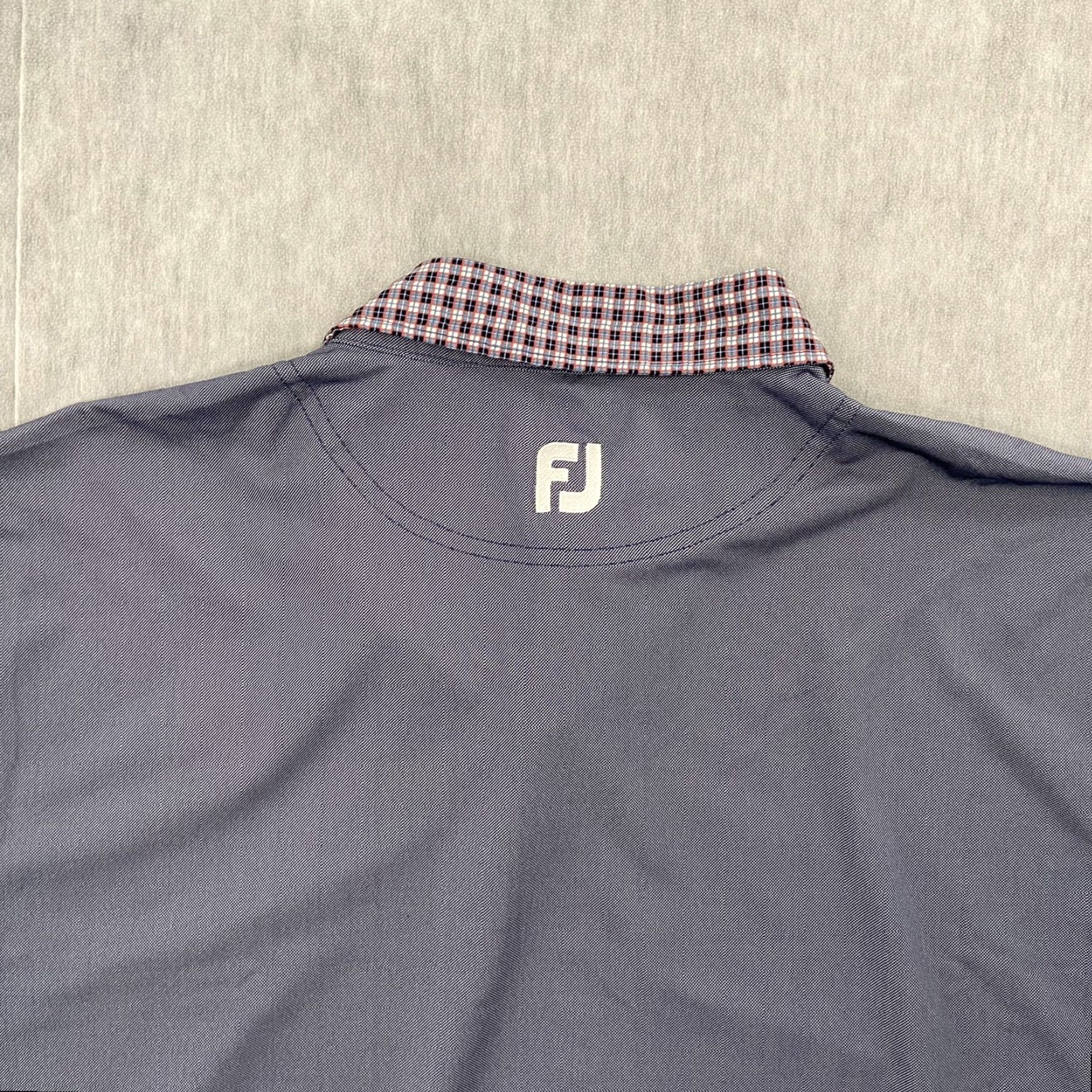 Footjoy Footjoy FJ TPC Prestancia Stitch Athletic Fit Adult Polo Shirt Mens XL Blue Purple Size US XL / EU 56 / 4 - 4 Thumbnail