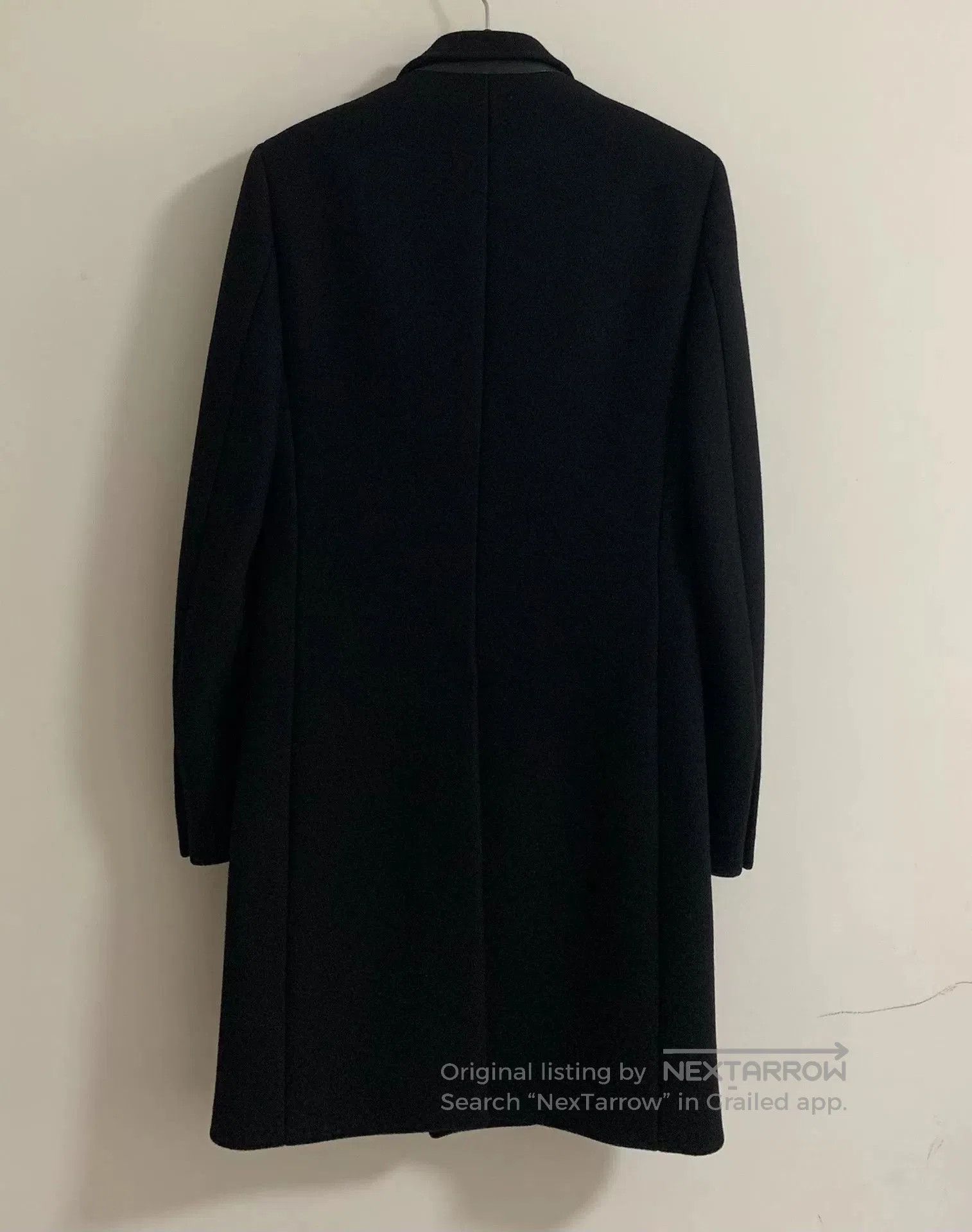 Saint Laurent Paris Saint Laurent Black Leather Chesterfield Coat. Size US S / EU 44-46 / 1 - 2 Thumbnail