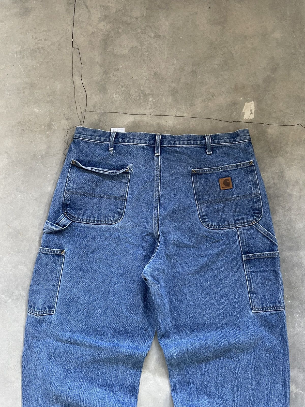 Carhartt Carhartt Jeans Denim Pant Carpenter - B23 DST 40x32 Size US 38 / EU 54 - 4 Thumbnail
