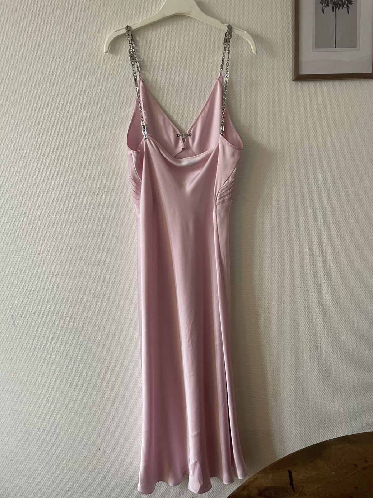 Paco Rabanne Paco Rabanne Pink Satin Nightdress Size M / US 6-8 / IT 42-44 - 4 Thumbnail