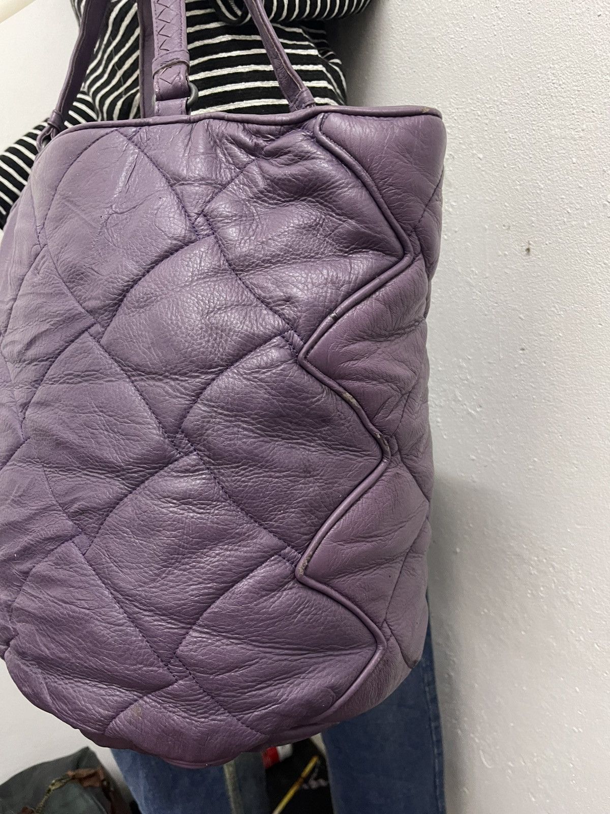Bottega Veneta Purple Bottega Veneta Soft Nappa leather handbag Size ONE SIZE - 8 Thumbnail