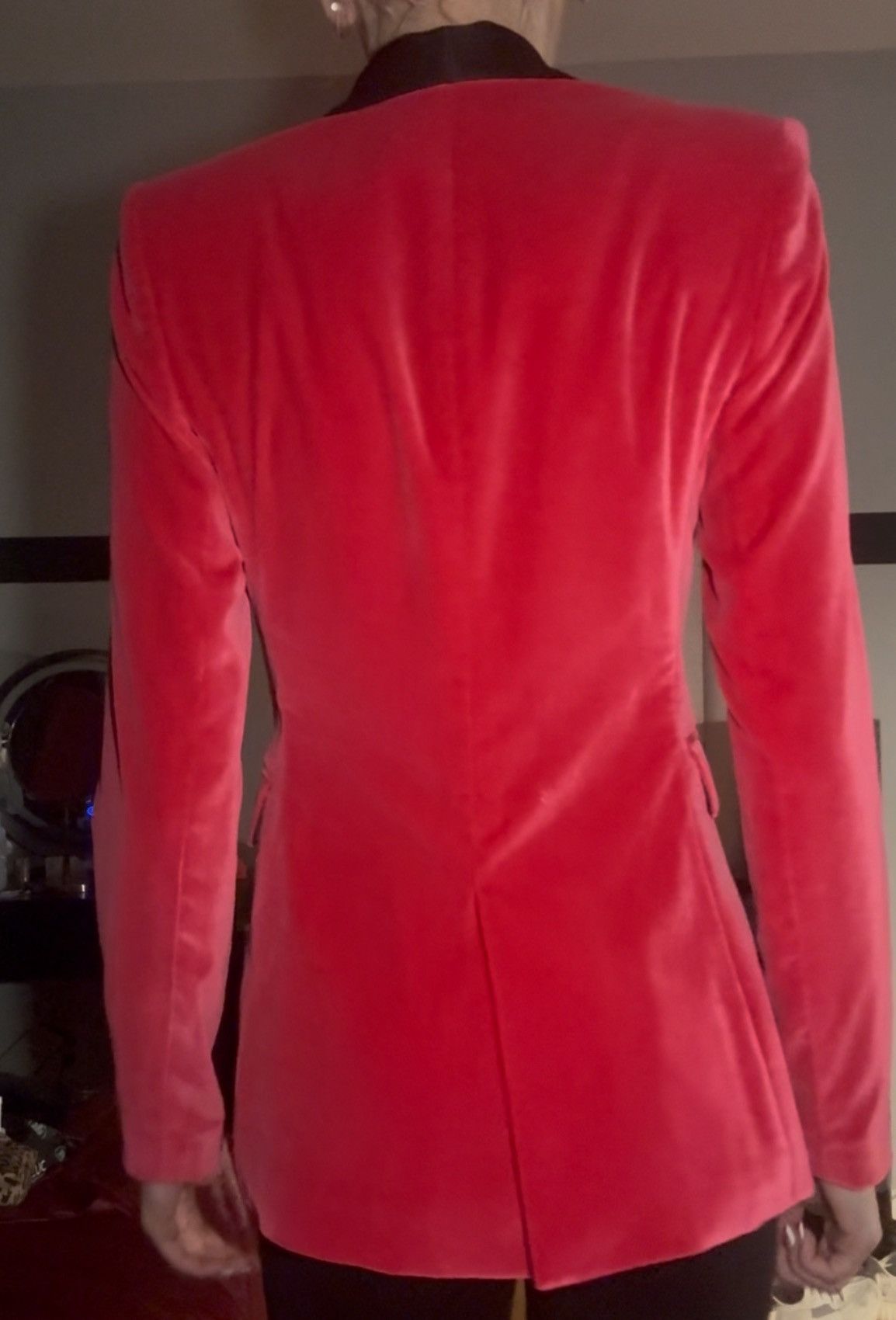 Alice + Olivia Alice + Olivia Velour blazer Size XS / US 0-2 / IT 36-38 - 3 Thumbnail