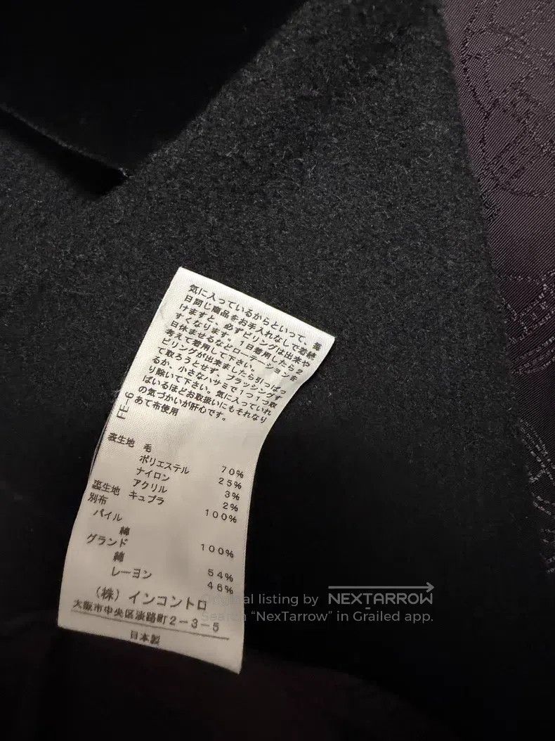 Vivienne Westwood Vivienne Westwood Heart Pattern Wool and Velvet Blazer Size S / US 4 / IT 40 - 4 Thumbnail