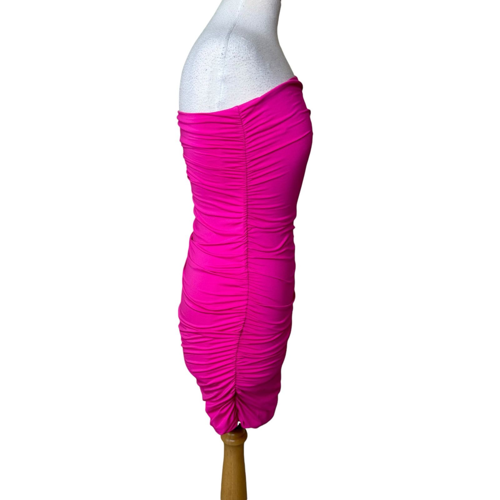 HELLO MOLLY Changed My Mind Dress Hot pink Large US 8 - crrs.pl