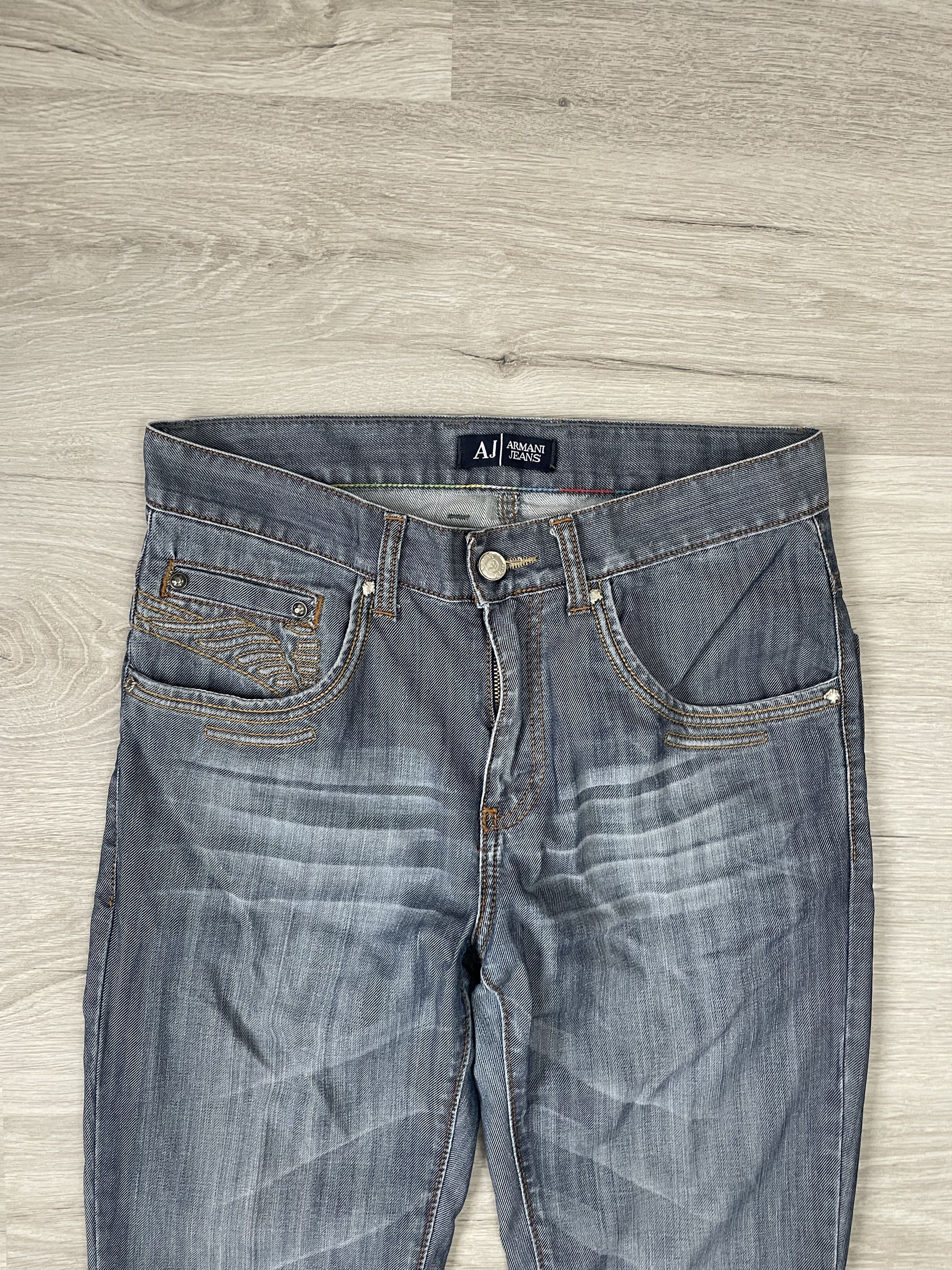 Armani × Vintage MENS CASUAL JEANS ARMANI RARE Size US 29 - 3 Thumbnail