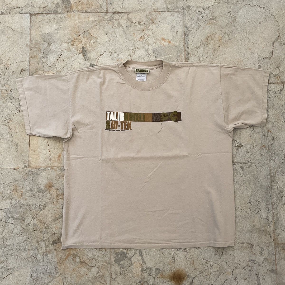 Vintage Vintage 00s Rawkus Talib Kweli H-Tek Rap Hip Hop Shirt Size US XXL / EU 58 / 5 - 1 Thumbnail