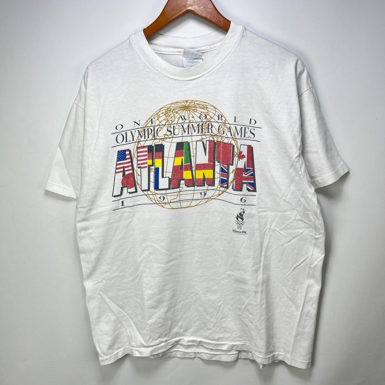 Vintage Vintage 1996 Atlanta USA Olympics T Shirt XL Size US XL / EU 56 / 4 - 1 Thumbnail