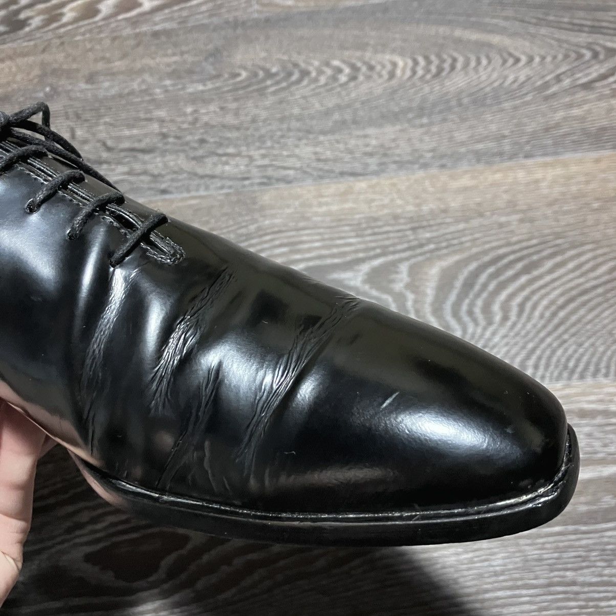 Prada Vintage PRADA Men’s Patent Leather Oxford Black Dress Shoes Size US 7.5 / EU 40-41 - 18 Thumbnail