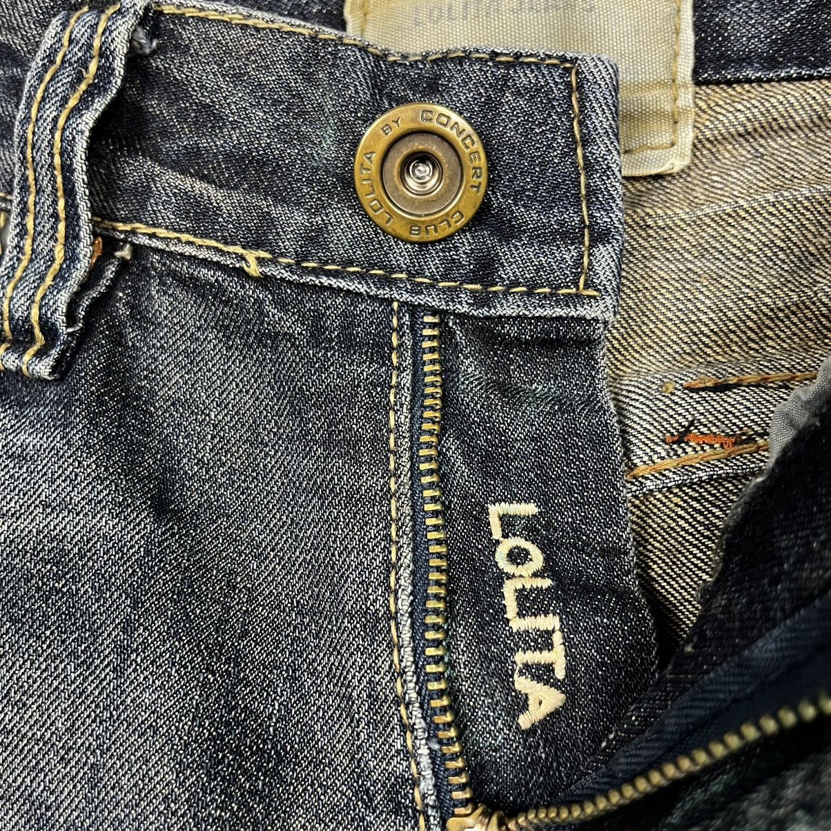 Japanese Brand Vintage Lolita Jeans Faded Denim Jeans Size 32" / US 10 / IT 46 - 17 Thumbnail
