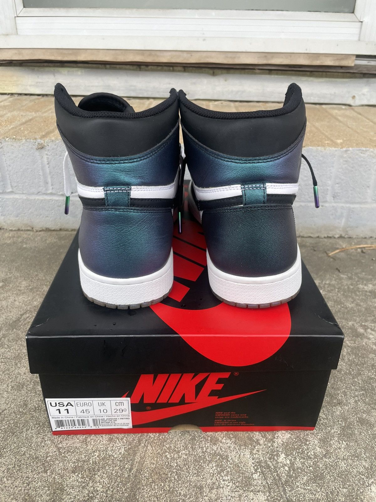 Jordan Brand JORDAN 1 RETRO HIGH OG 'ALL STAR - CHAMELEON' Size US 11 / EU 44 - 4 Thumbnail