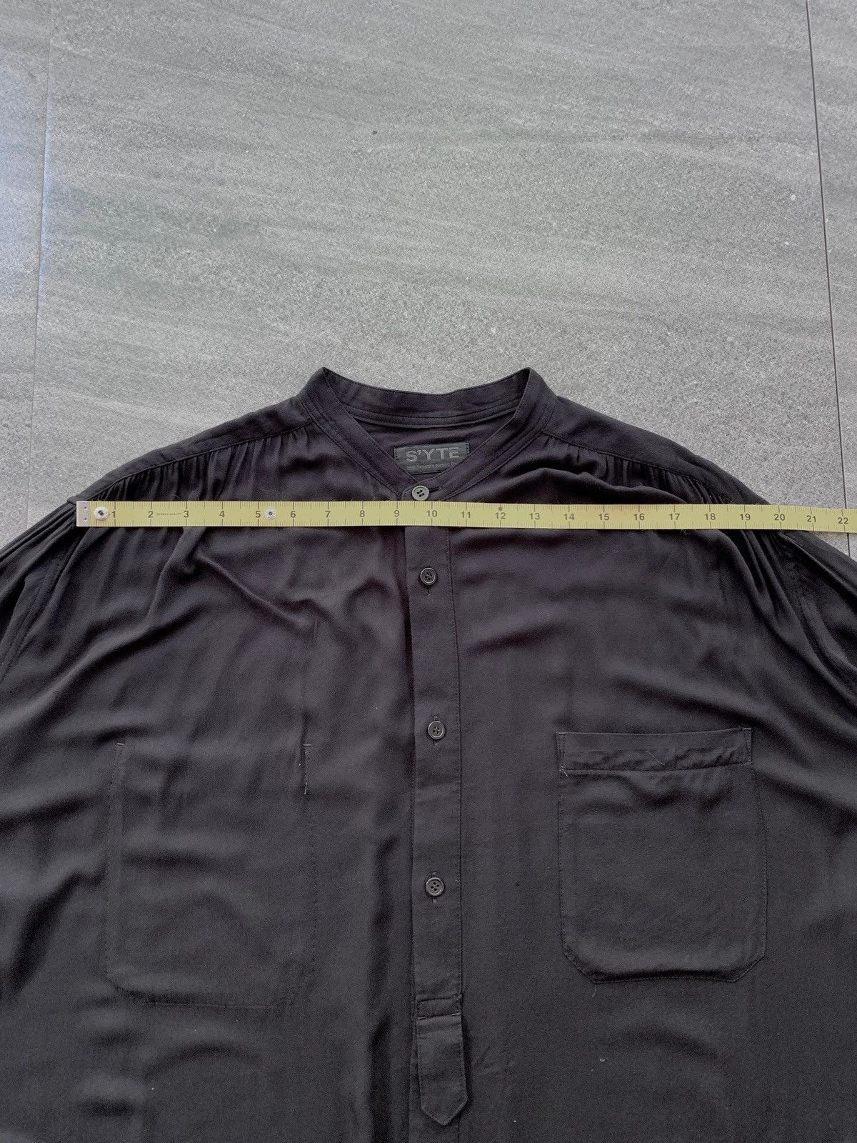 Yohji Yamamoto FREE TAX! SYTE Rayon Hybrid Long Shirt Dreas Size M / US 6-8 / IT 42-44 - 14 Thumbnail
