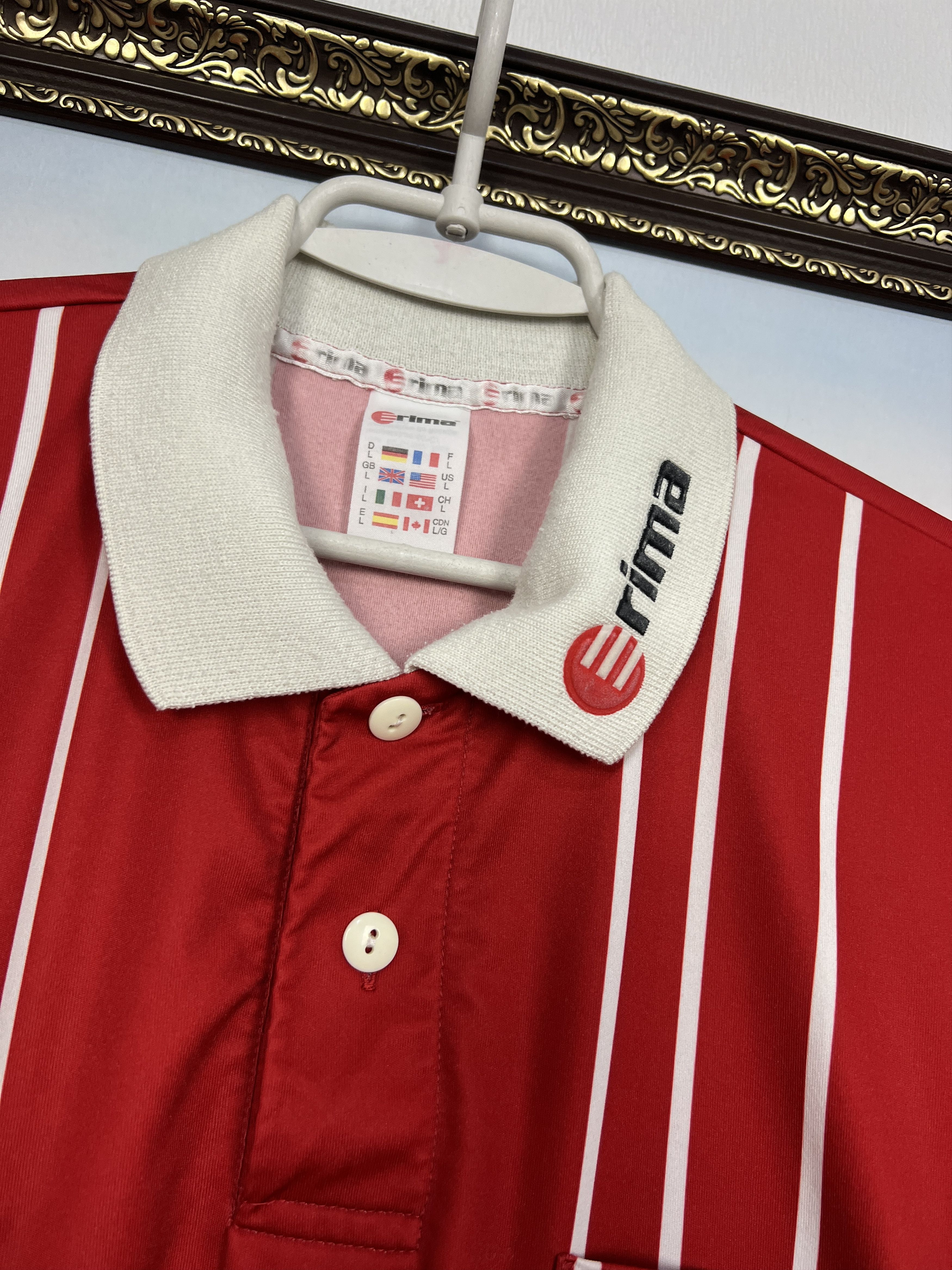 Erima Vintage 90's Football Template Shirt Soccer Referee Jersey Size US L / EU 52-54 / 3 - 3 Thumbnail