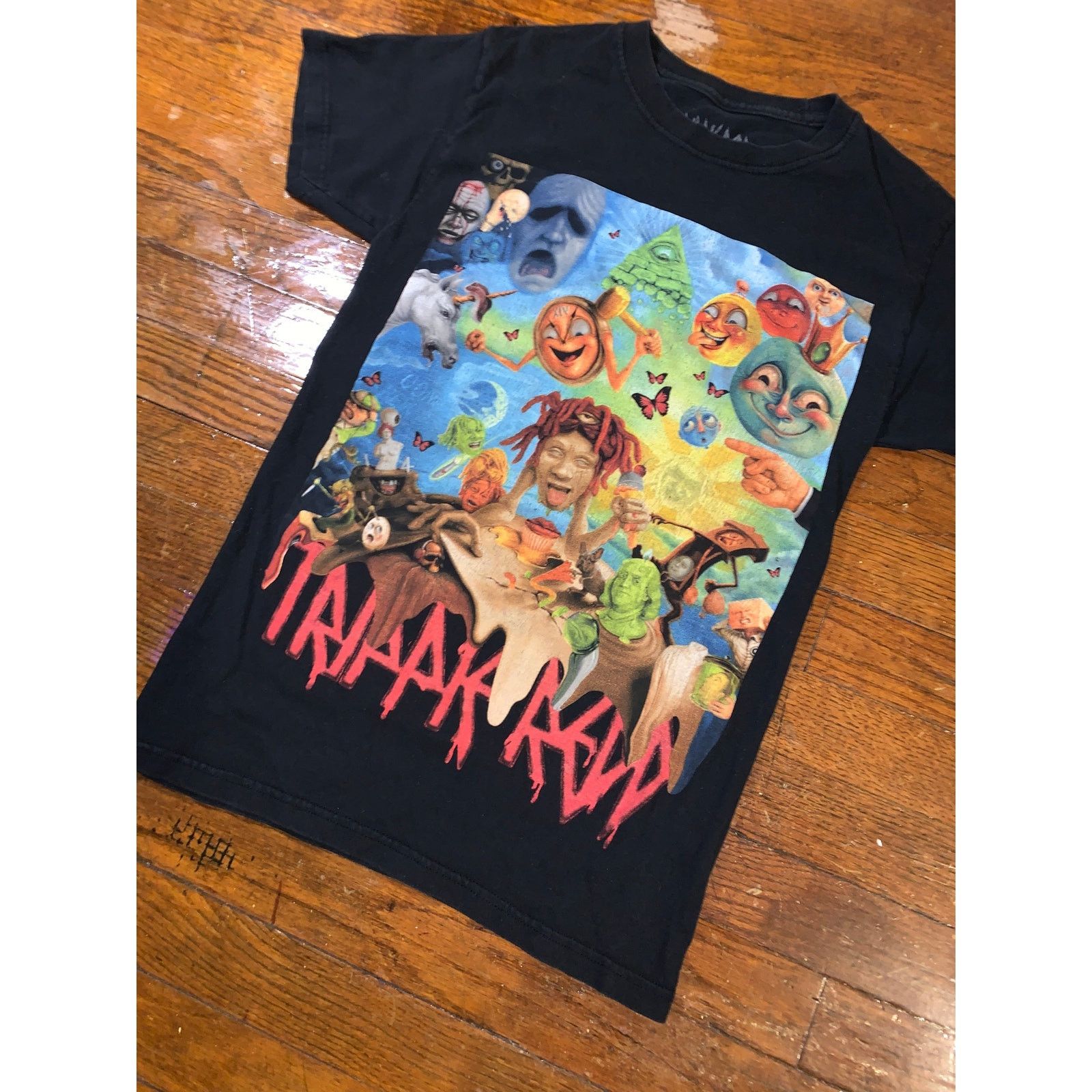 Rap Tees Trippie Redd Life’s A Trip T Shirt XS Black Rap Graphic Tee Size US XS / EU 42 / 0 - 6 Thumbnail