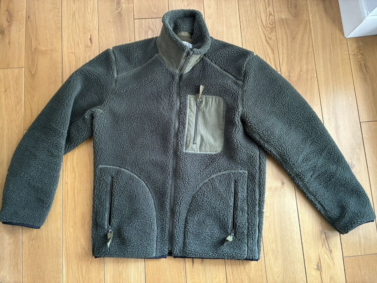 Fujito Fujito fleece blouson olive green size 2 M Size US M / EU 48-50 / 2 - 1 Thumbnail