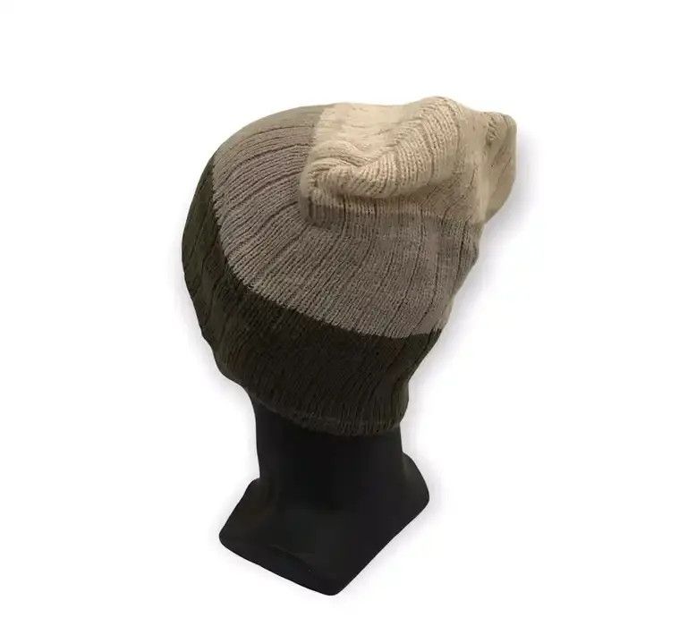 Japanese Brand × Vintage Japanese Brand Tone Colour Beanie Hat Size ONE SIZE - 3 Thumbnail