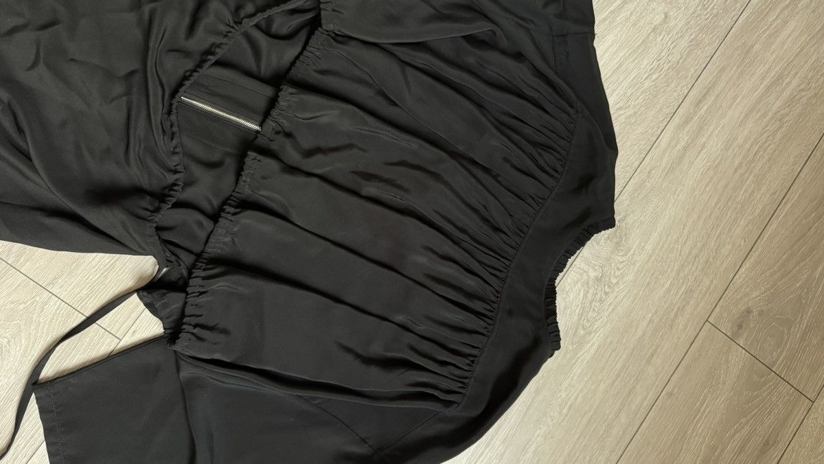 Acne Studios ACNE Jeans black mini dress 100% silk open back size M-L Size M / US 6-8 / IT 42-44 - 20 Thumbnail