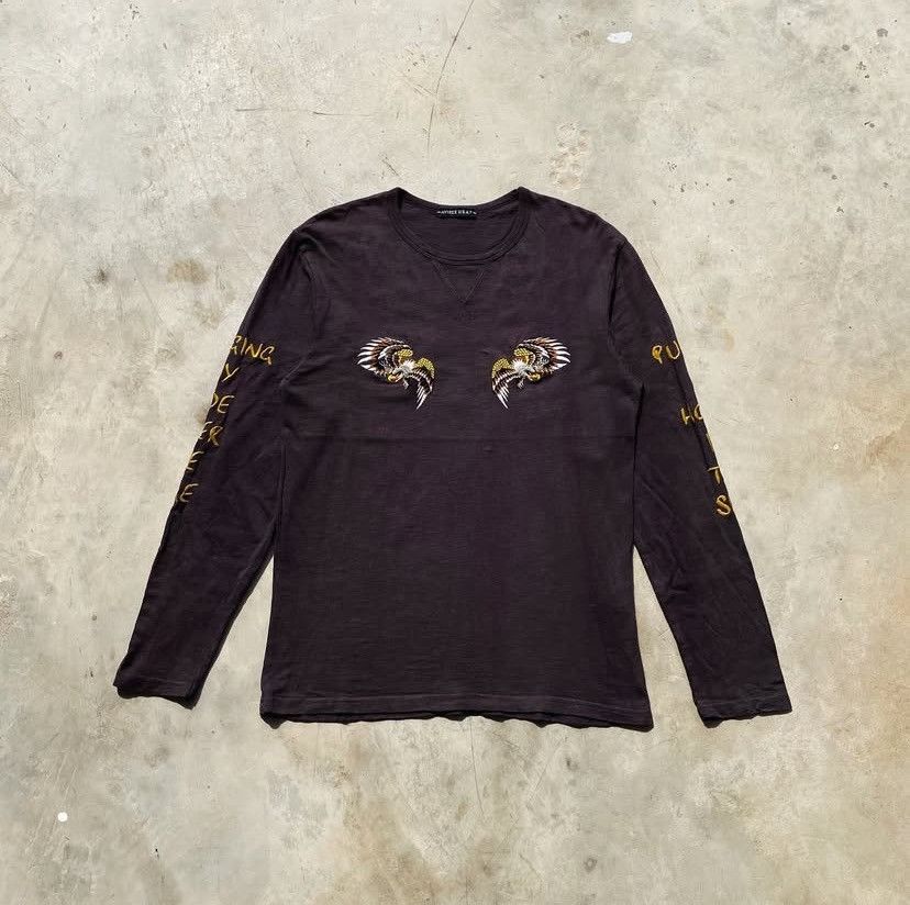 Avirex Vintage Avirex USA “Eagles” Embroidered LS Tee Size US L / EU 52-54 / 3 - 1 Thumbnail