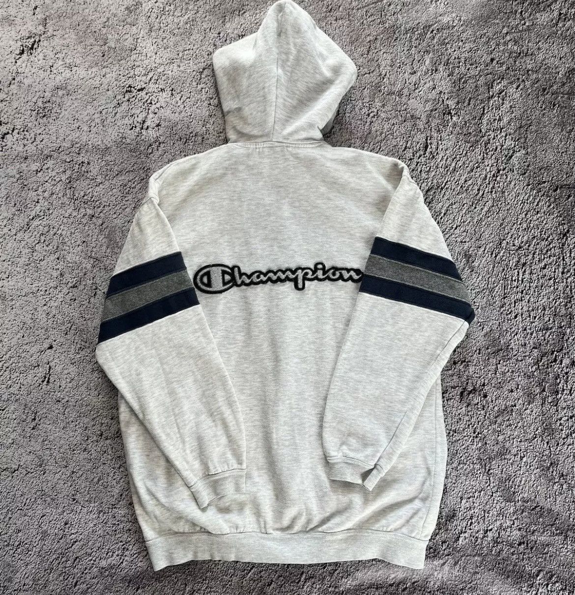 Champion Champion Full Zip Hoodie Mens Size M Size US M / EU 48-50 / 2 - 2 Thumbnail
