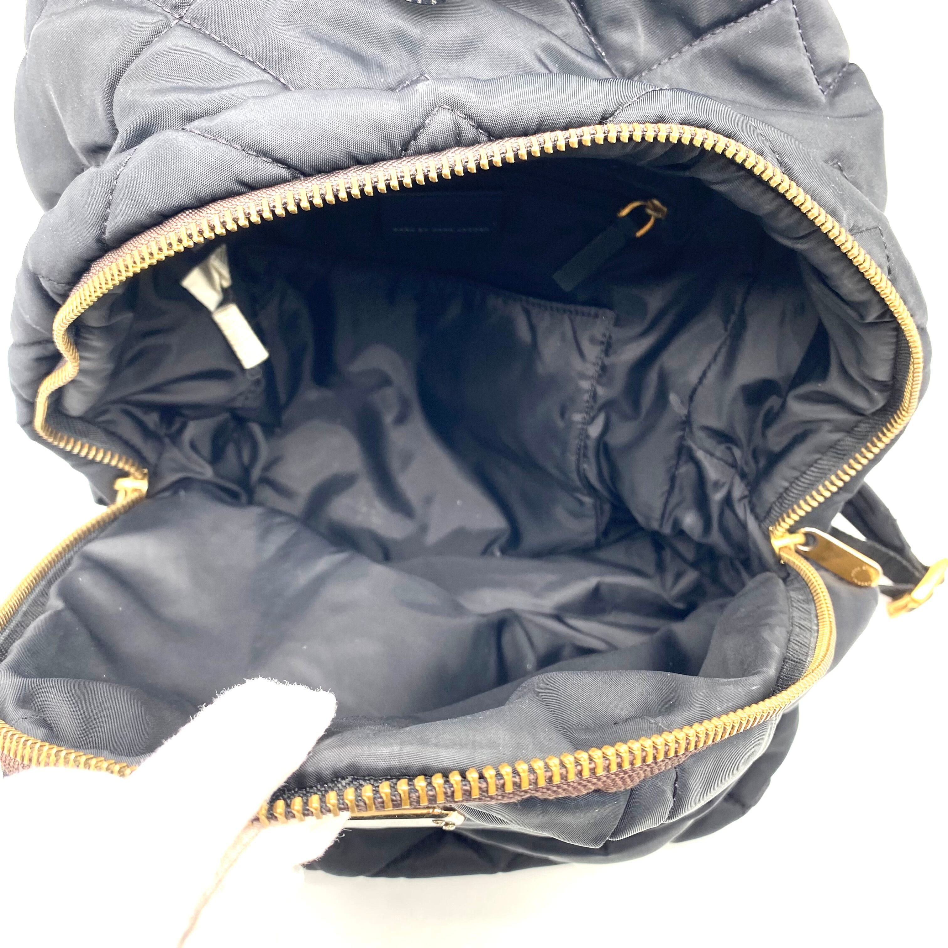 Marc Jacobs Marc Jacobs Quilting Nylon Backpack Black Size ONE SIZE - 5 Thumbnail